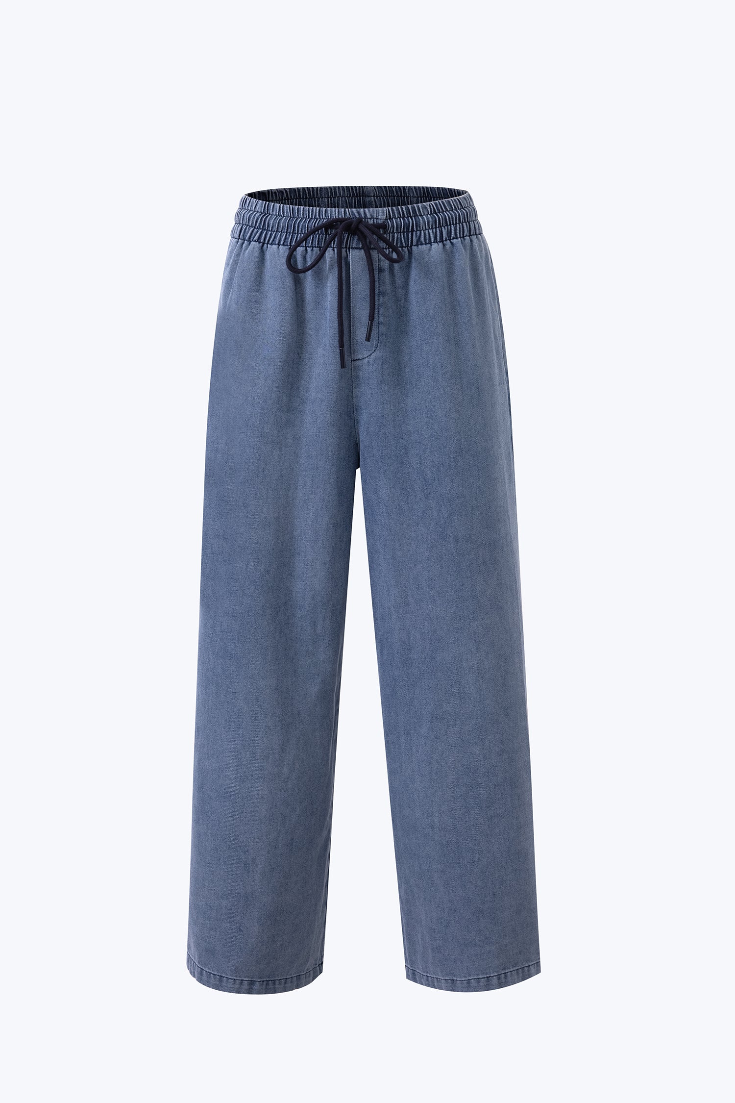 Drawstring Pants - Denim