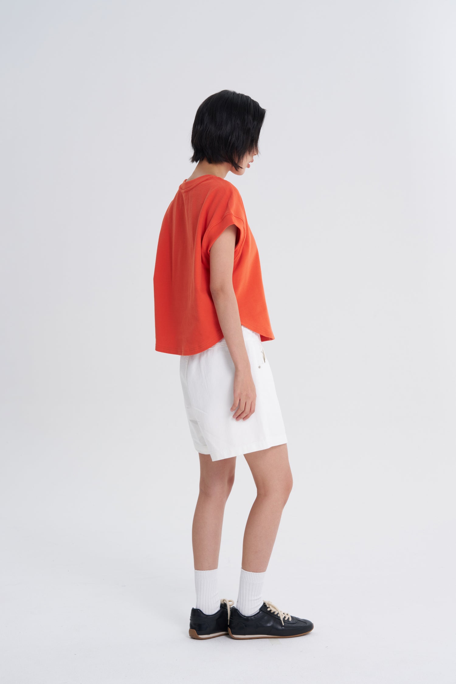 Drawcord Shorts - Cream