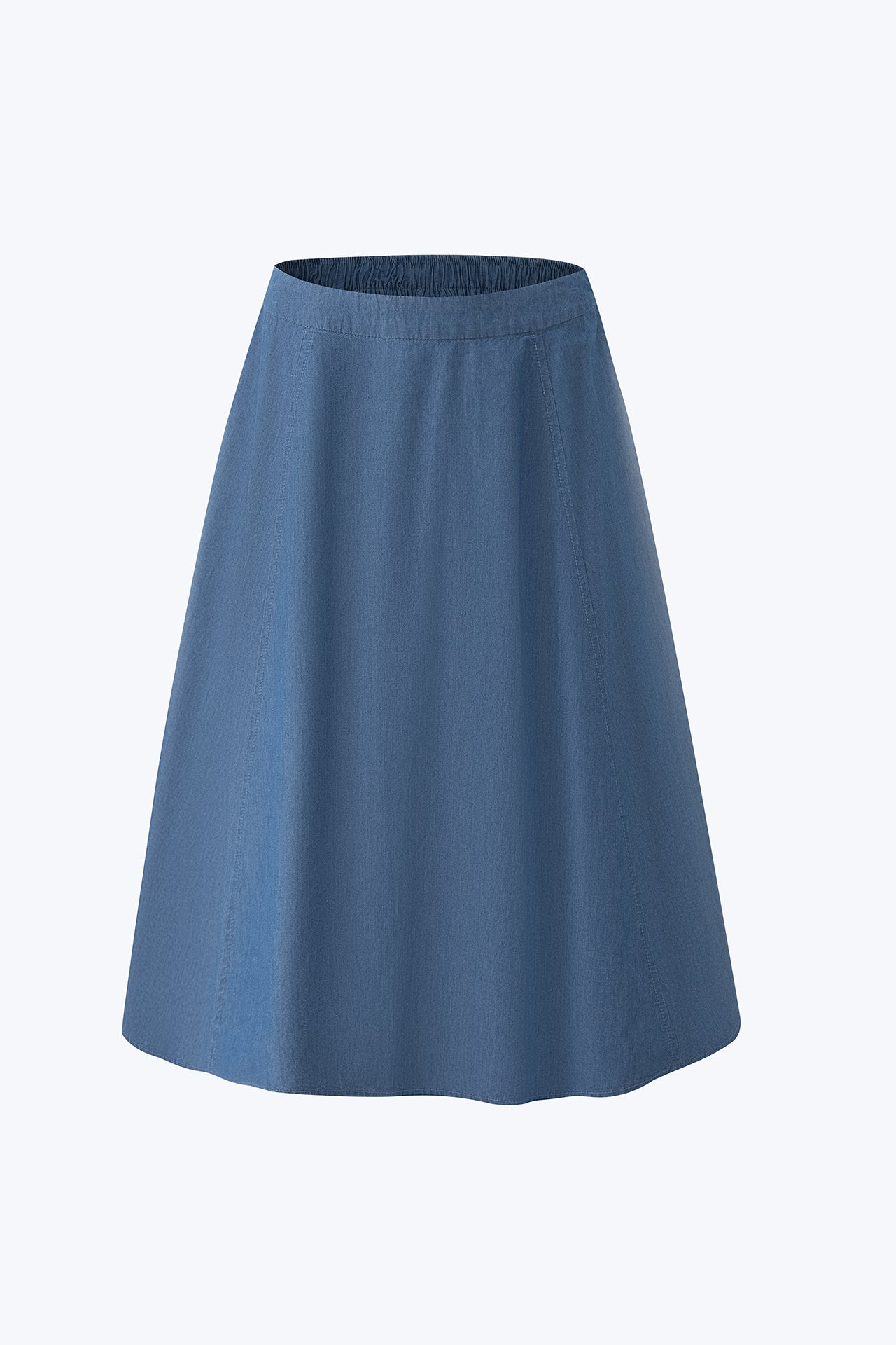 Gathered Skirt - Denim [AT]