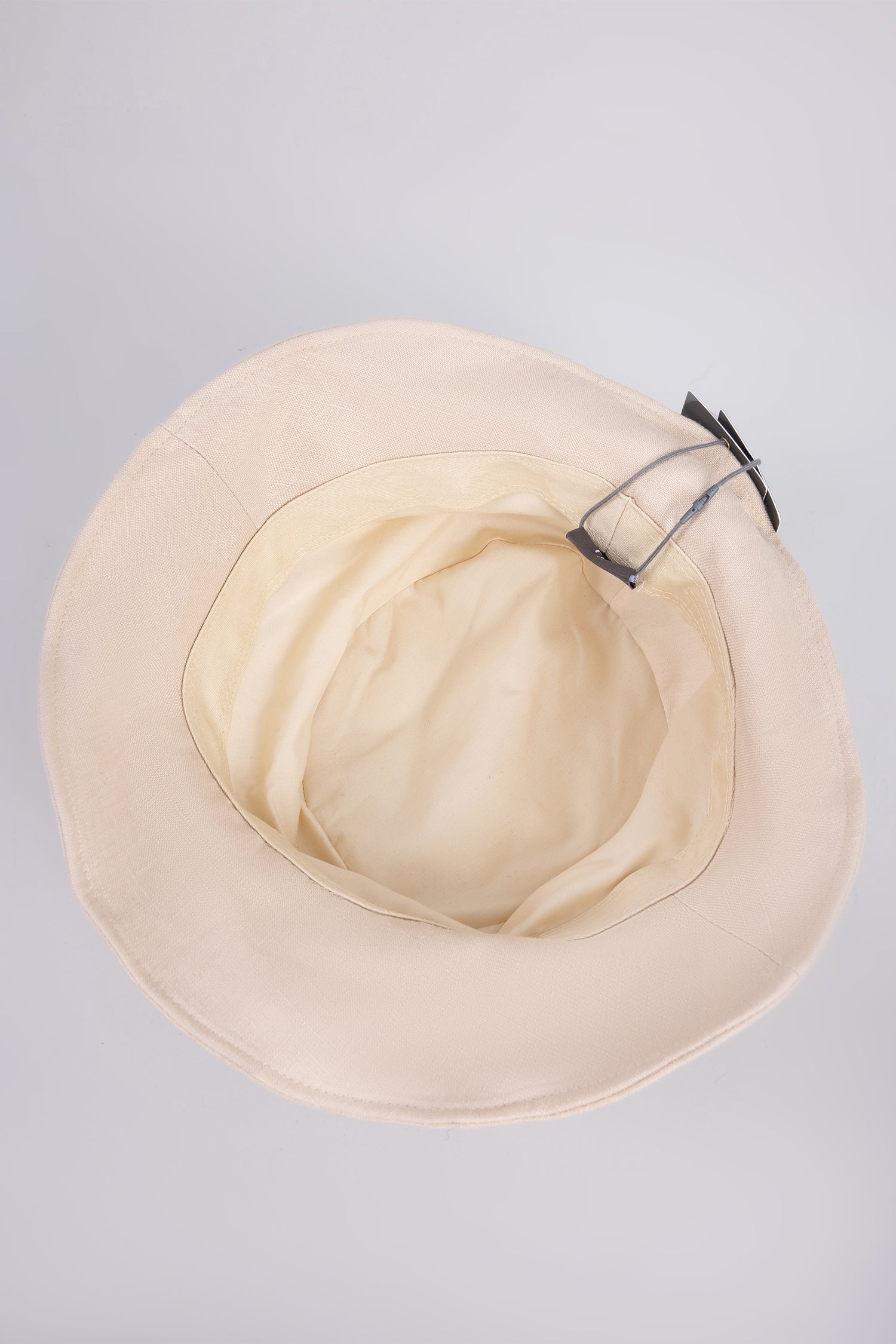 Linen Bucket Hat - Ecru