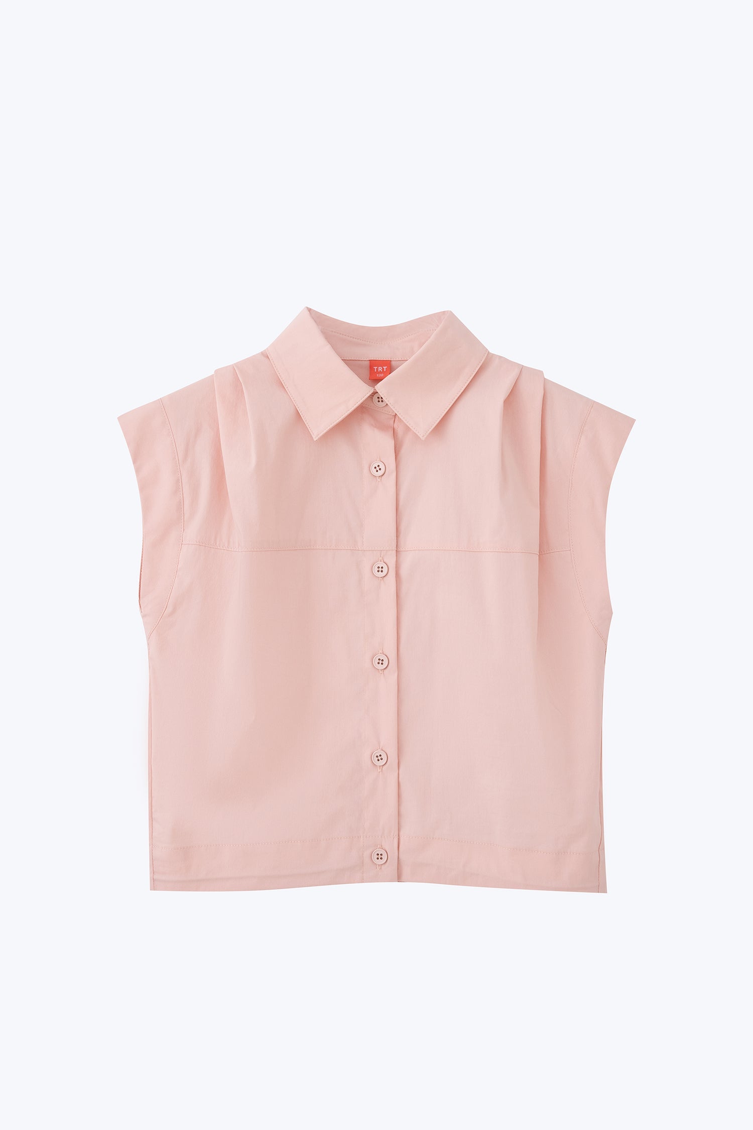 Drawcord Blouse - Blush