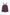 Dungaree Patch Pocket Dress - Plum