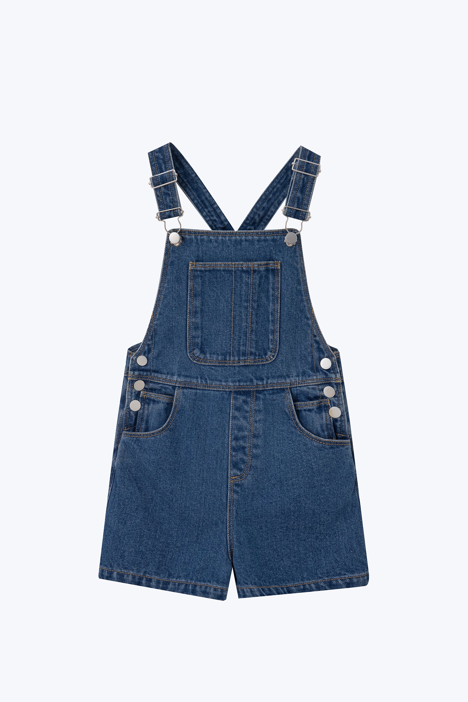 Kid's Denim Overall - Denim