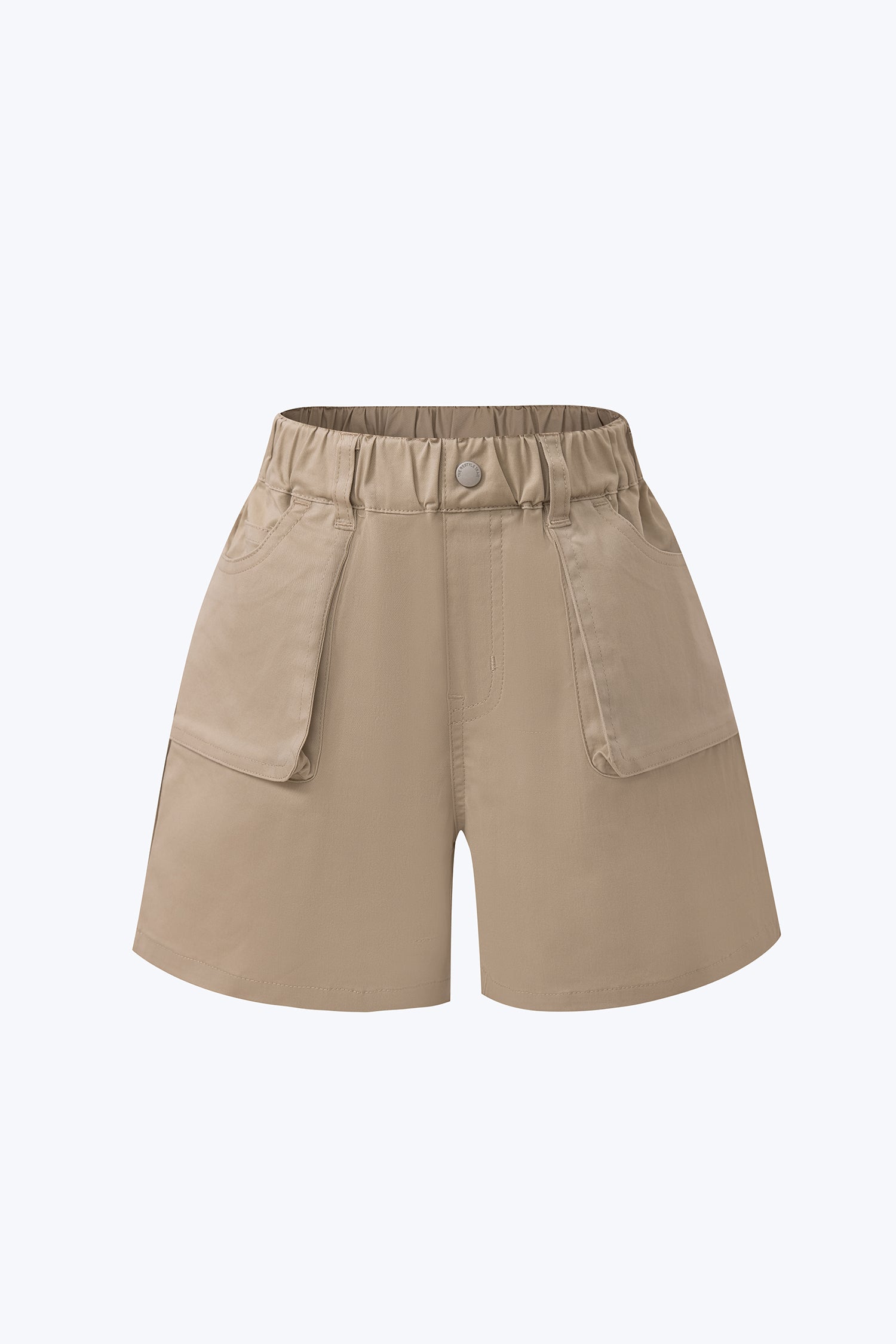 Wrap Front Skort - Khaki