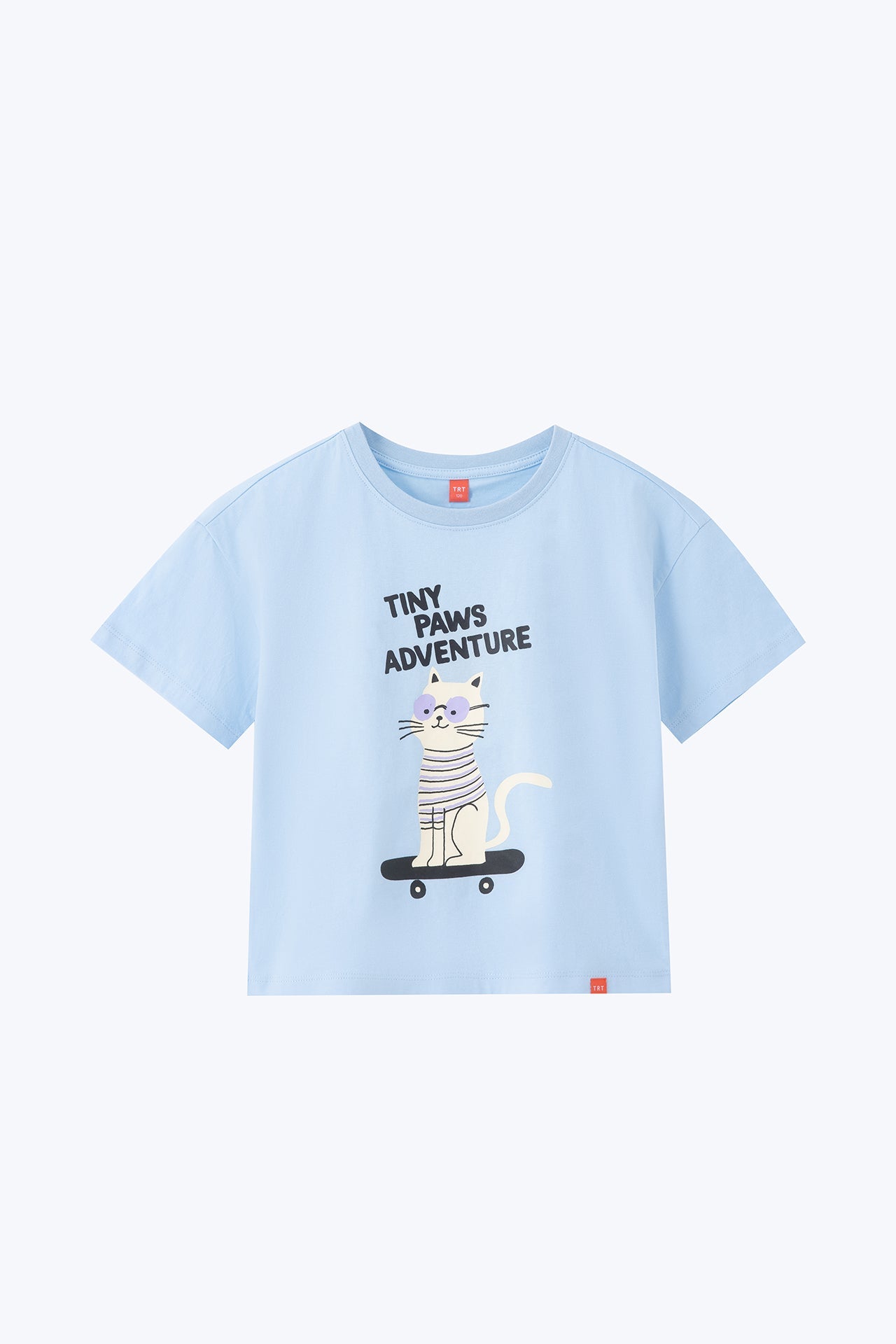 "Tiny Paws Adventure" Tee - Baby Blue [AT]