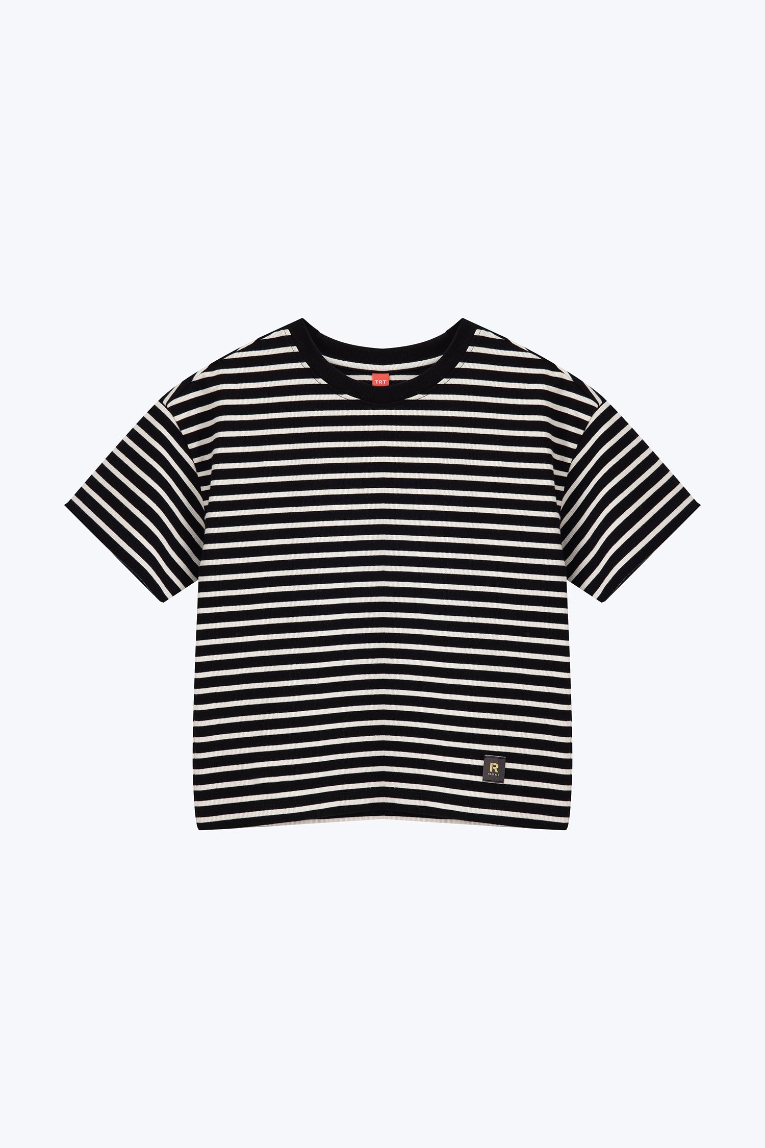 Classic Striped Tee - Black
