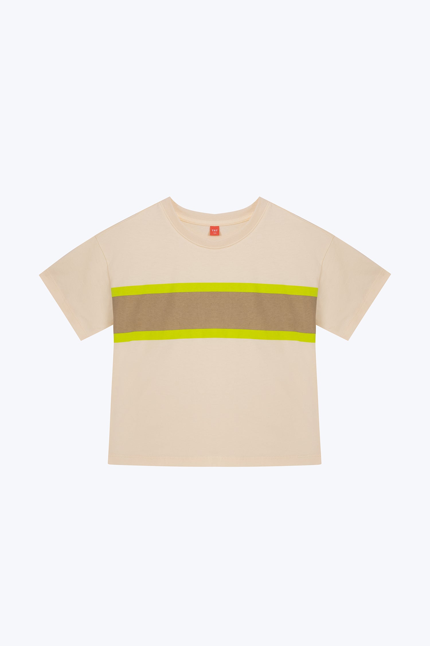 Neon Pop Tee - Sand