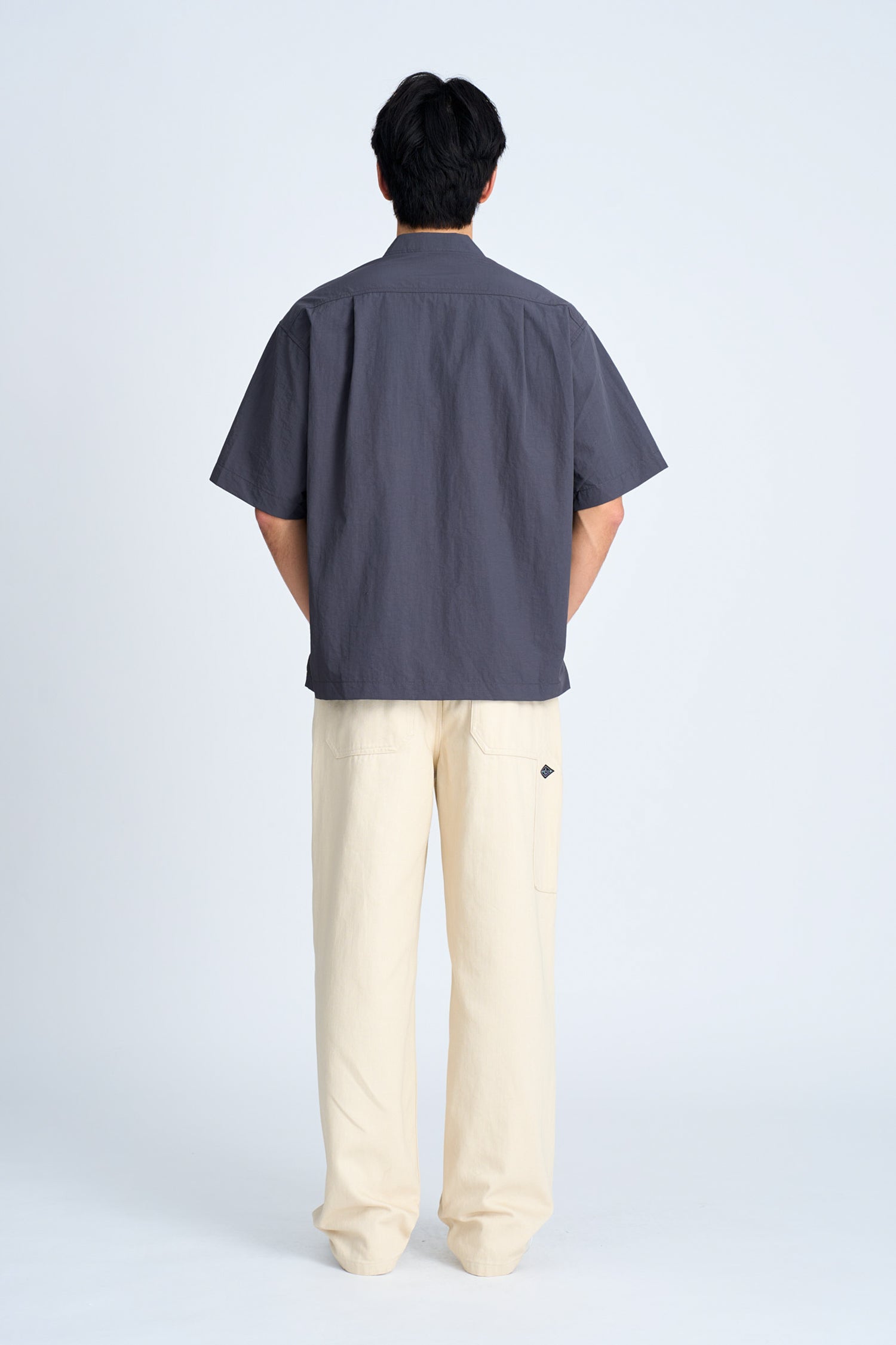 Nylon Utility Shirt - Charcoal [AT]