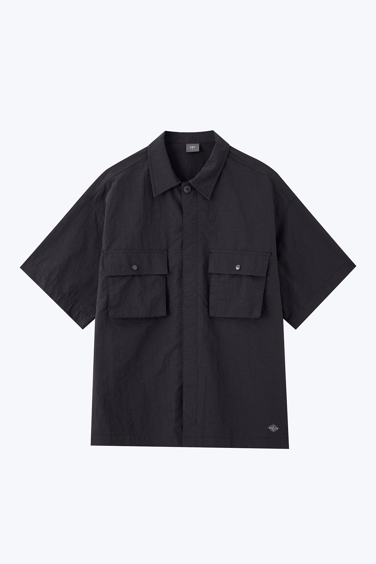 Nylon Utility Shirt - Black [AT]