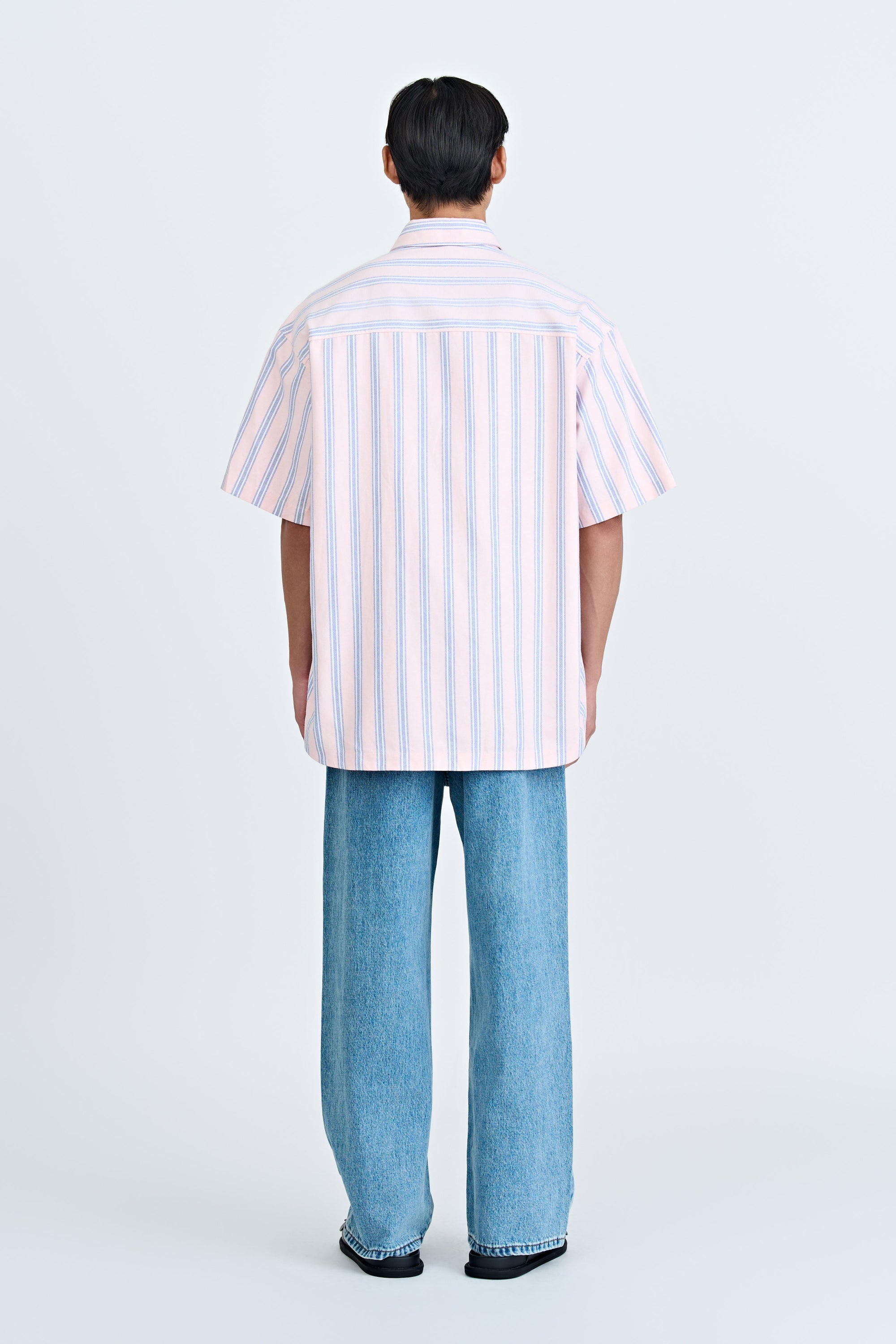 Resort Striped Shirt - Blush