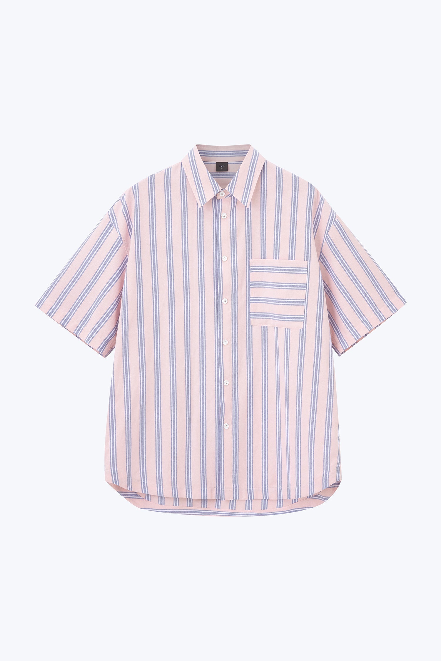 Resort Striped Shirt - Blush