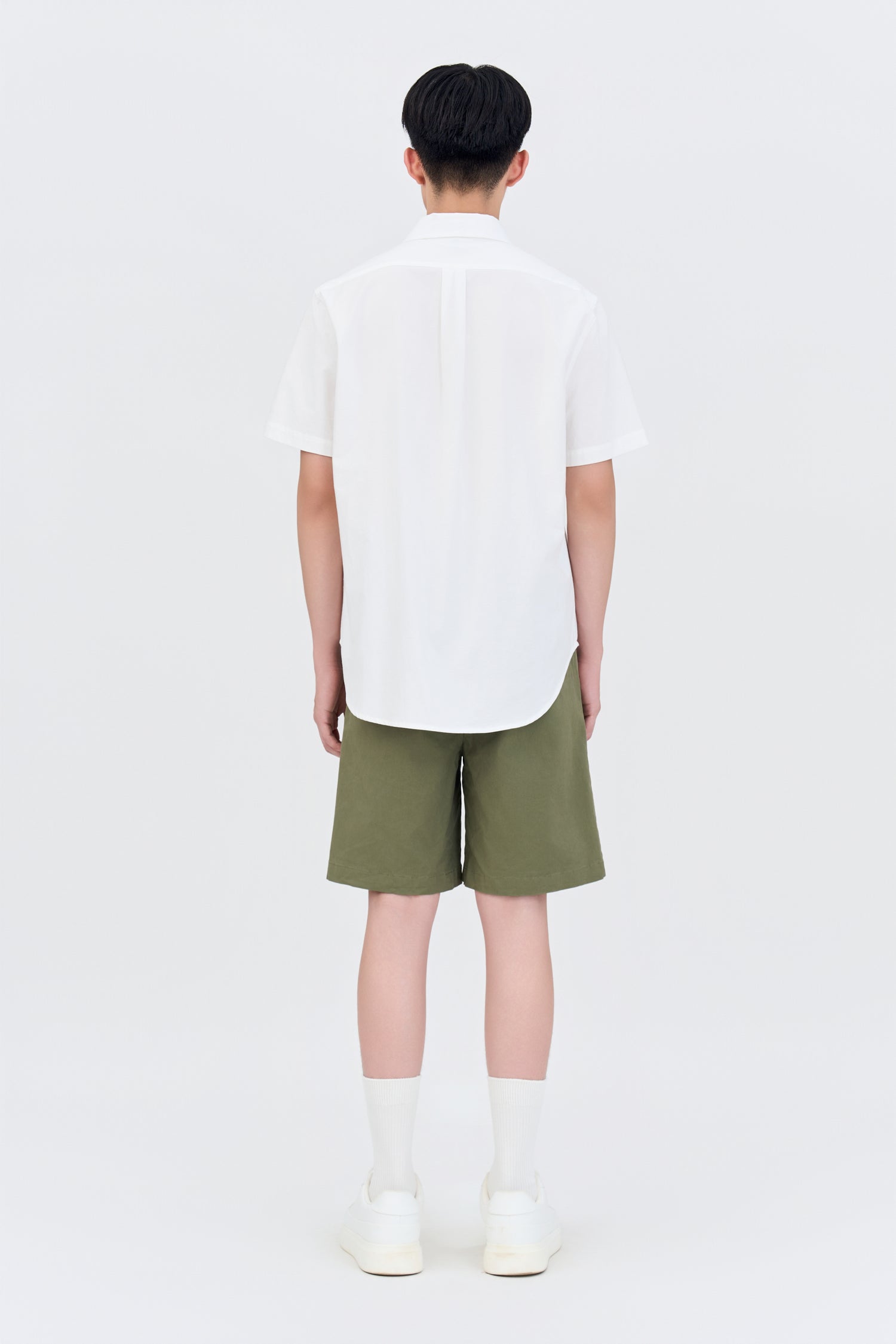 Oxford Button-Down Shirt - Cream