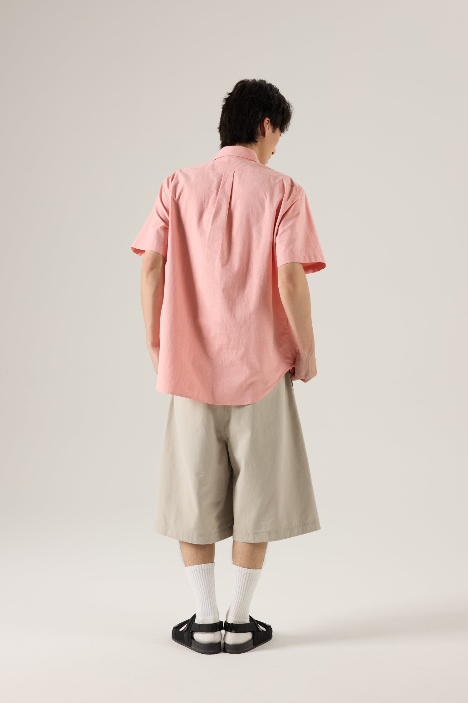 Oxford Button-Down Shirt - Tangerine