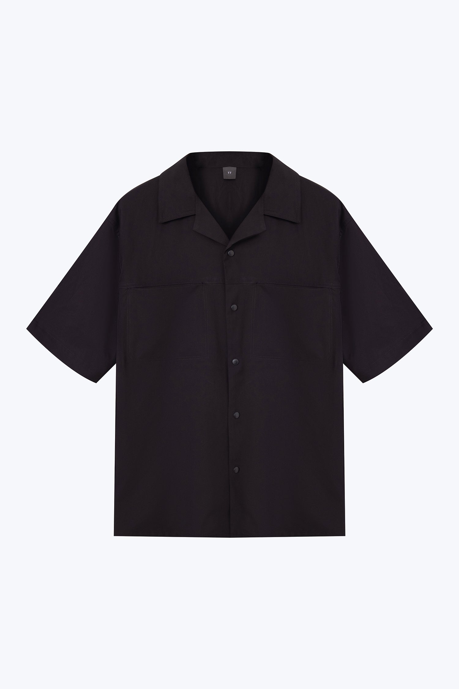 Snap Button Shirt - Black