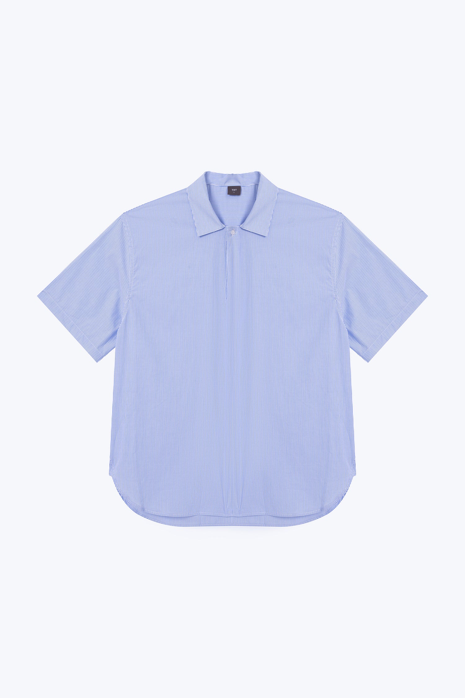 Striped Popover Shirt - Stripes Blue