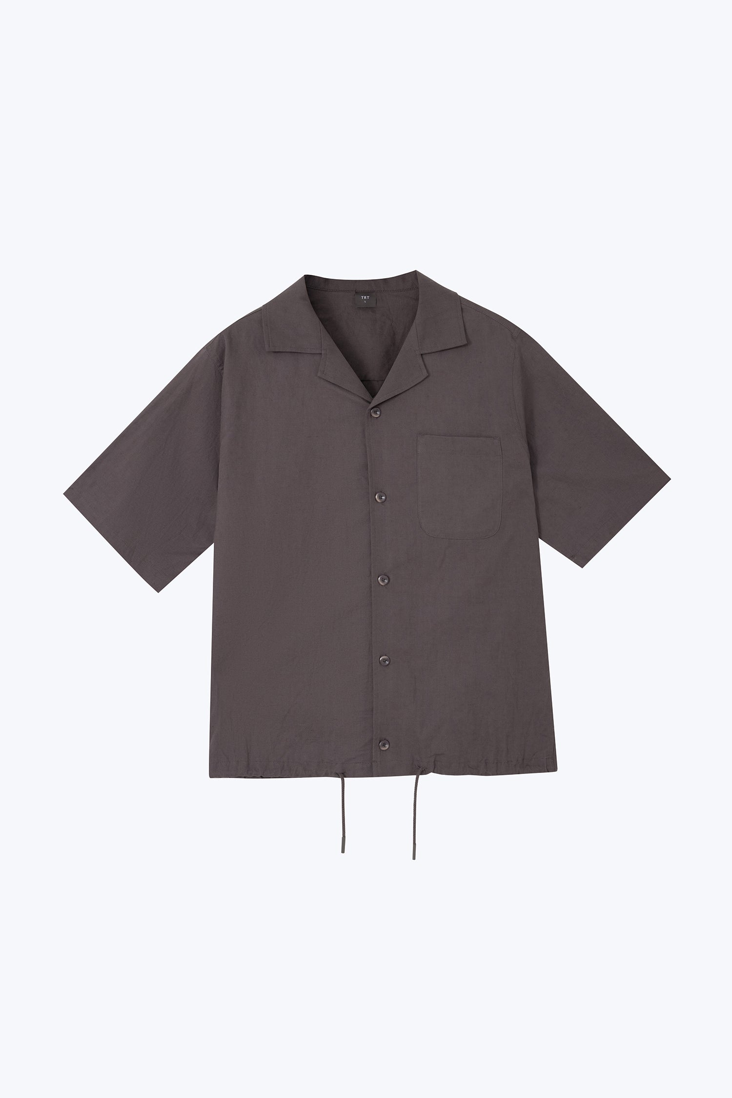 Relaxed Fit Linen Cotton Shirt - Olive