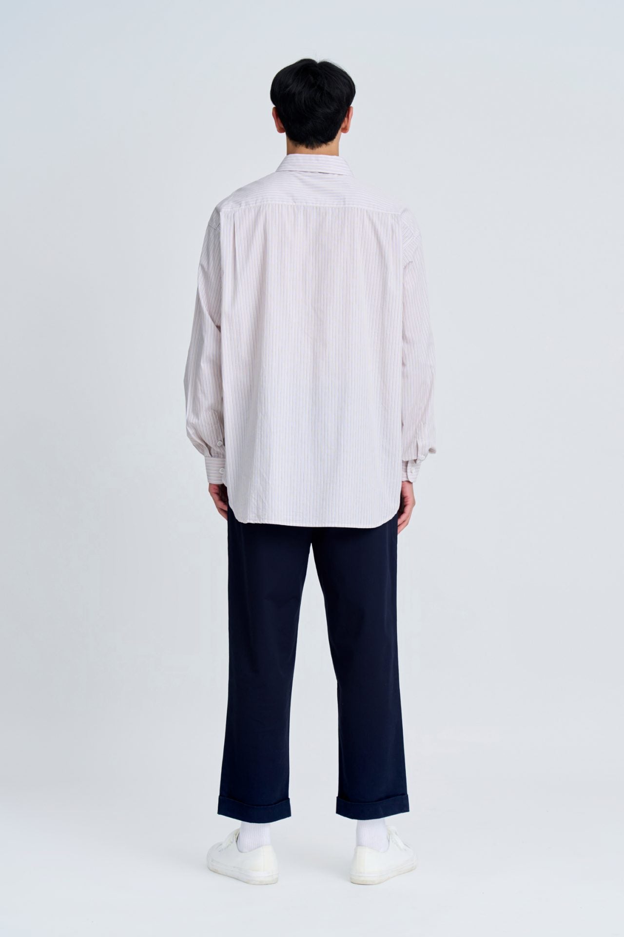 Oversized Striped Shirt [AT]