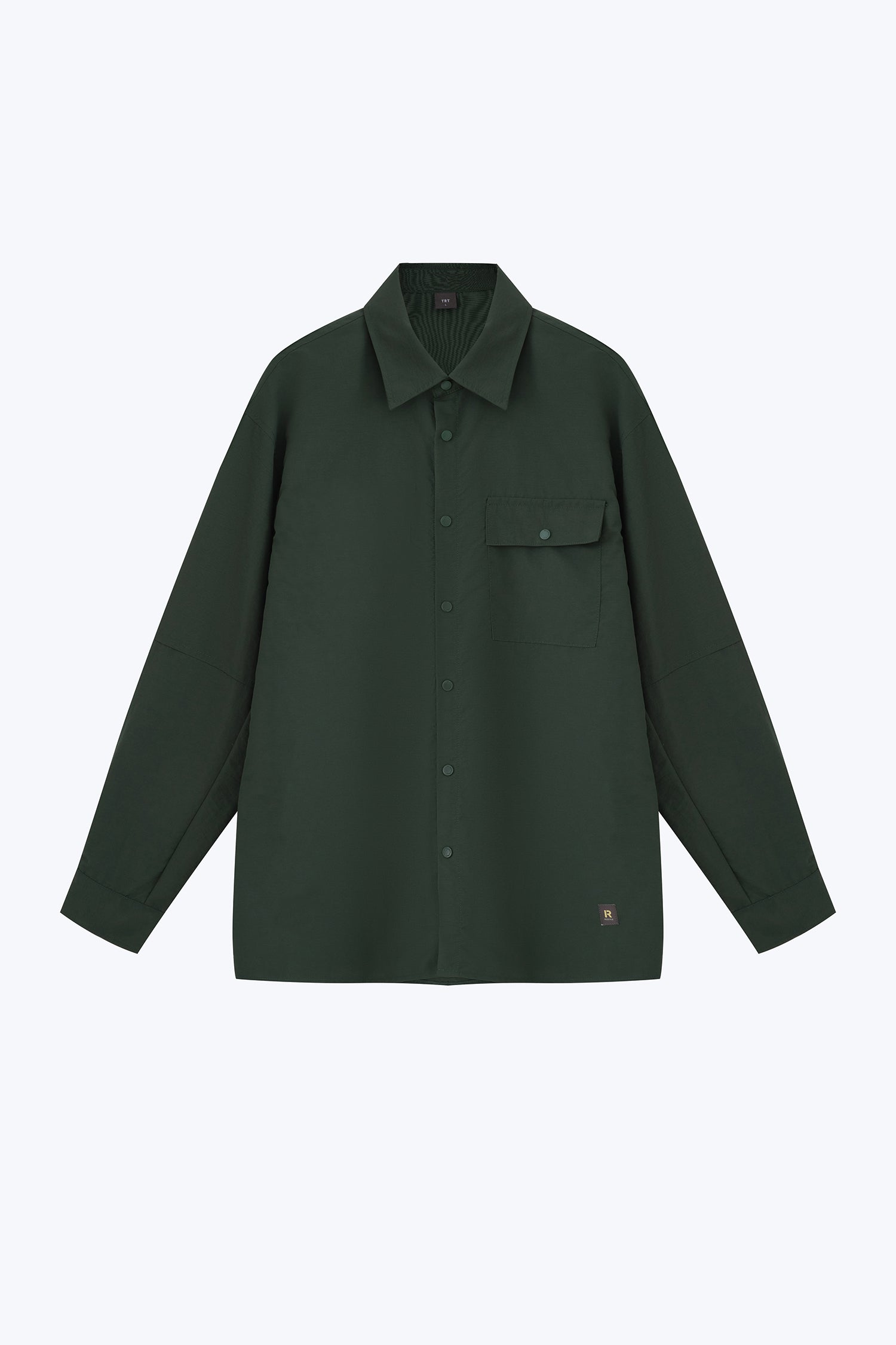Nylon Pocket Shirt - Chalk Green