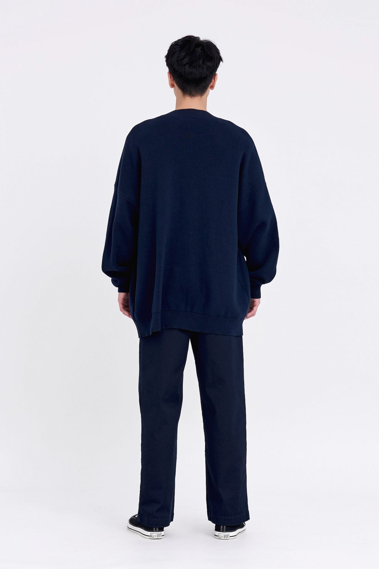 Knitted Patch Pocket Cardigan [AT]