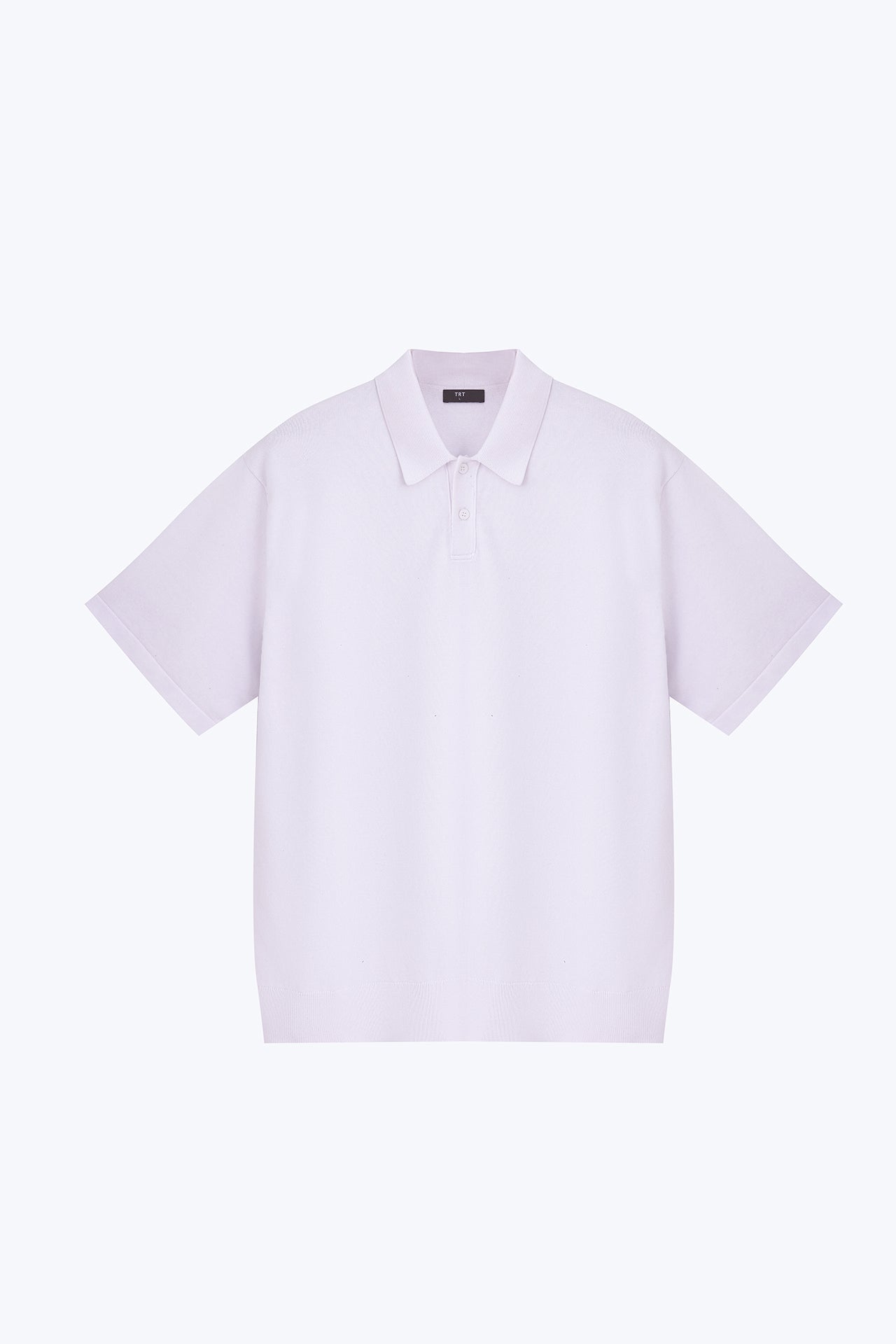 Relaxed Cut Knit Polo - Cream [AT]