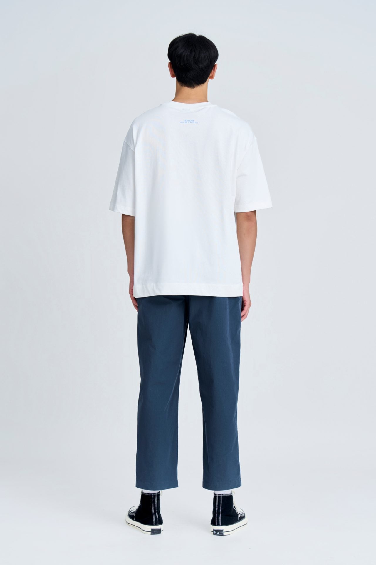 Relaxed-fit Parachute Trousers - Dark Navy [AT]