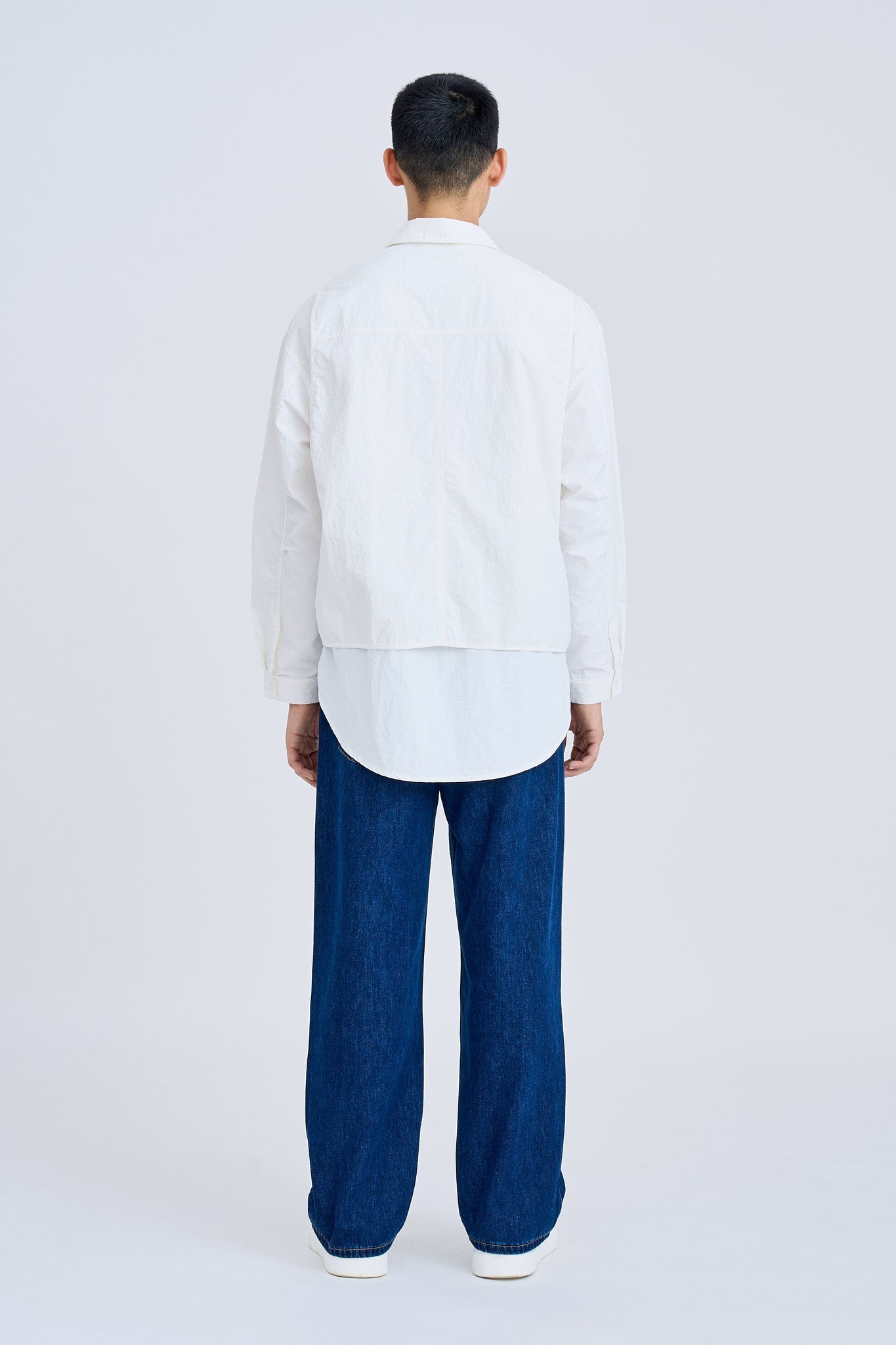 Denim Wide Leg Jeans - Dark Denim [AT]