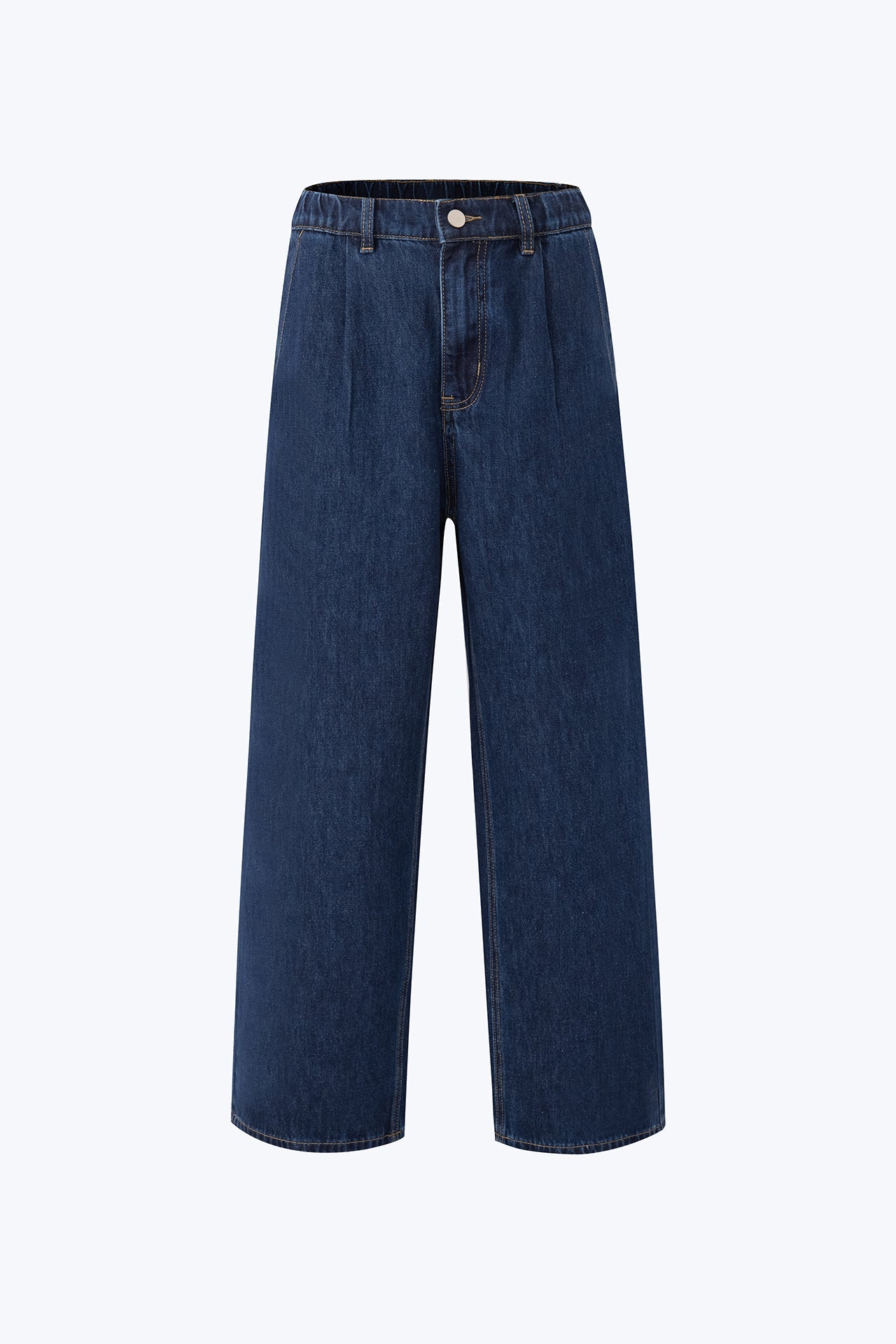Denim Wide Leg Jeans - Dark Denim [AT]