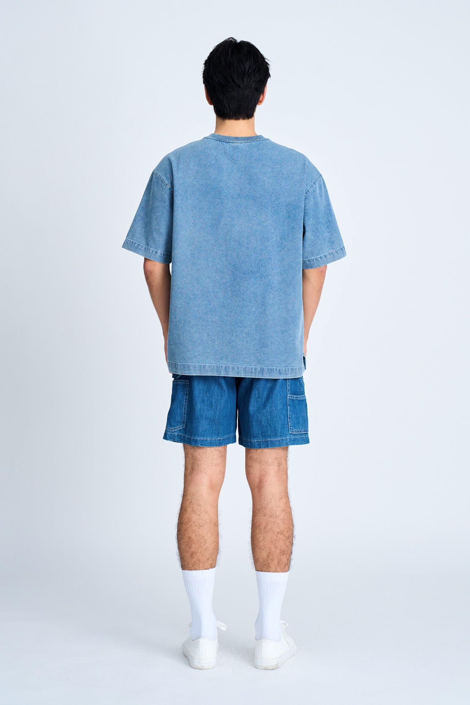Denim Casual Shorts - Denim