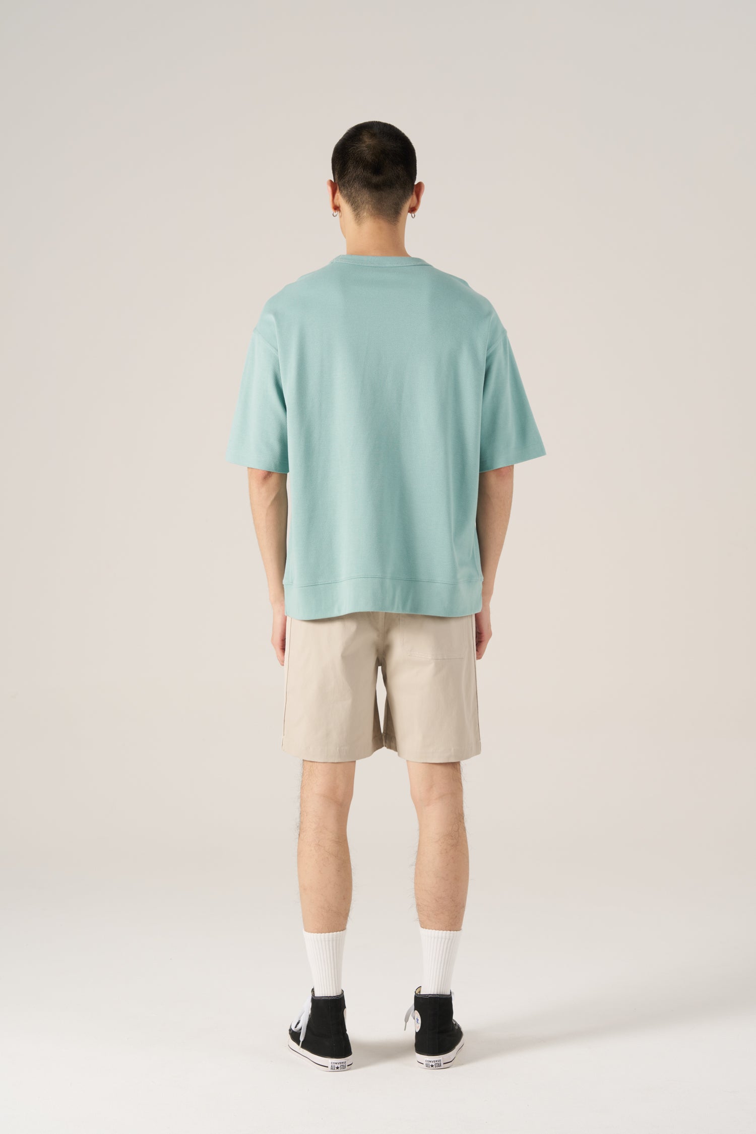Webbing Trim Shorts - Sandstone