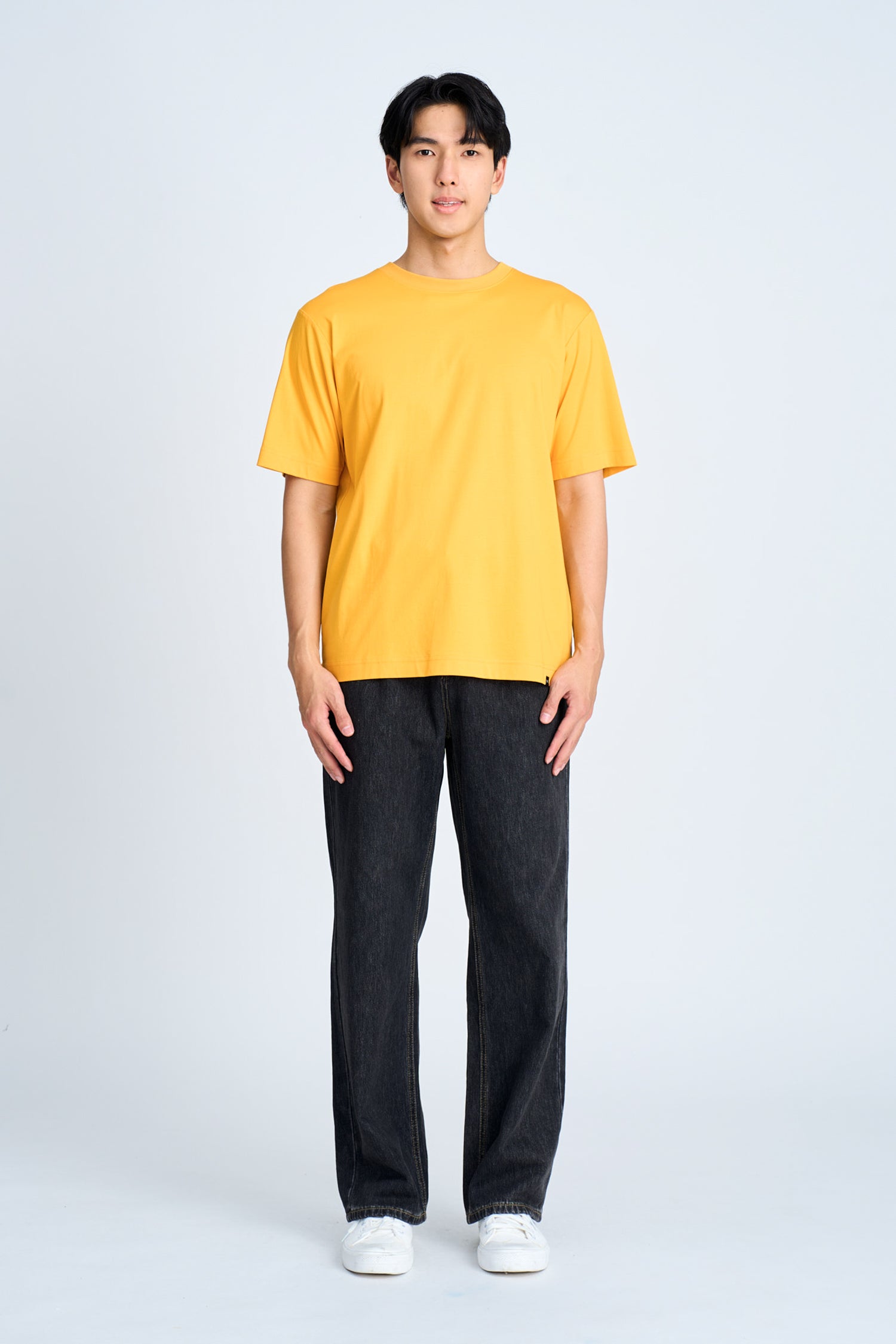 (A) Essential Crew Neck Tee - Sunray [AT]