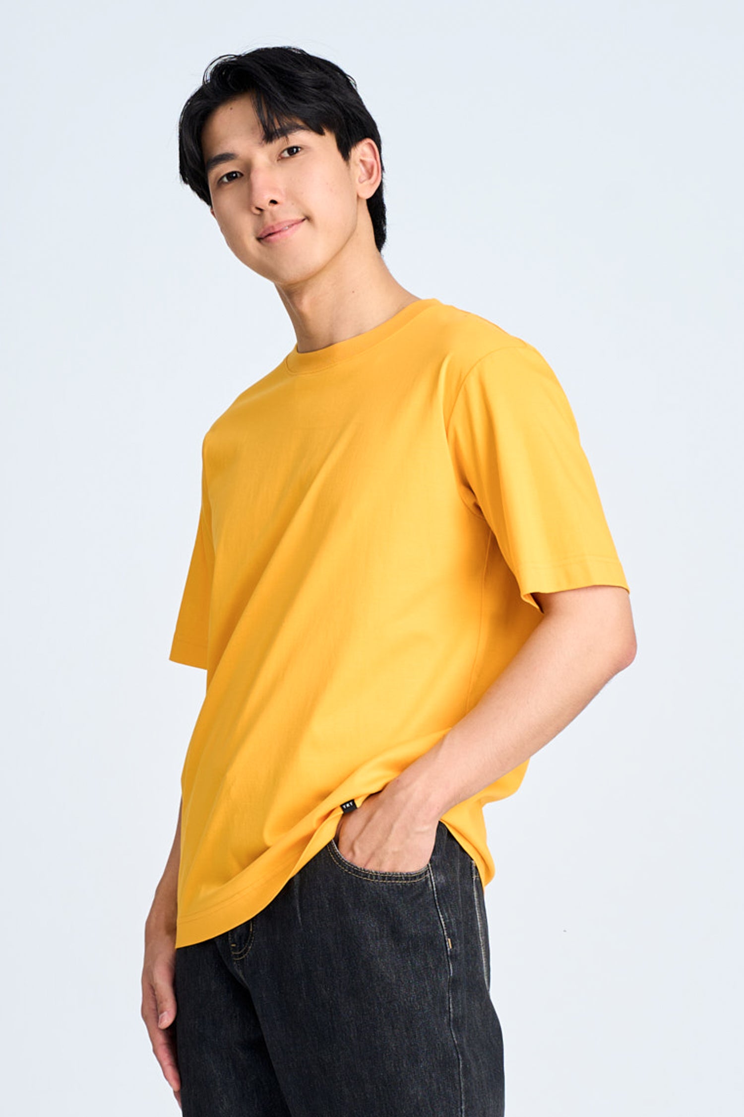 (A) Essential Crew Neck Tee - Sunray [AT]