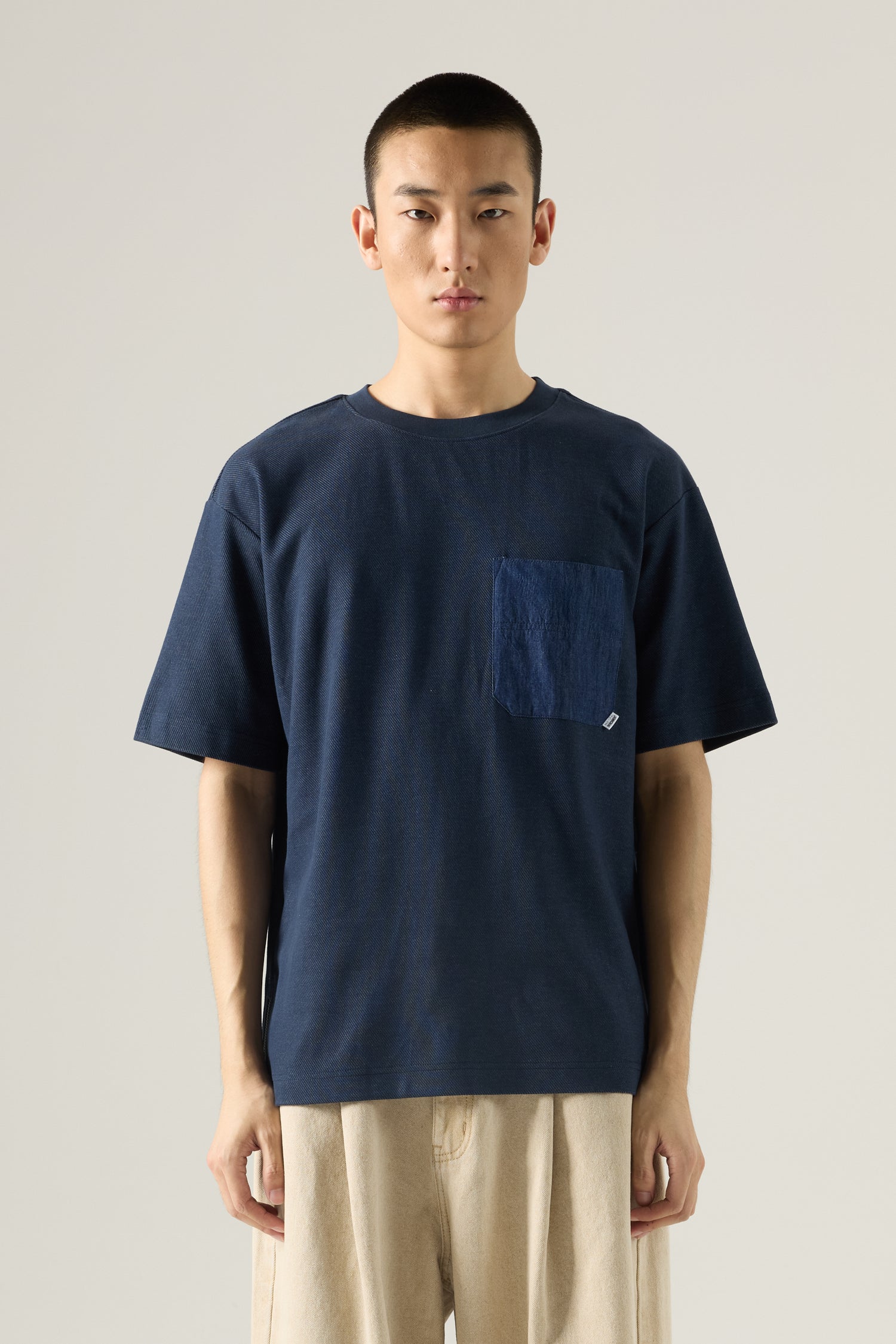 Pocket Tee - Dark Denim