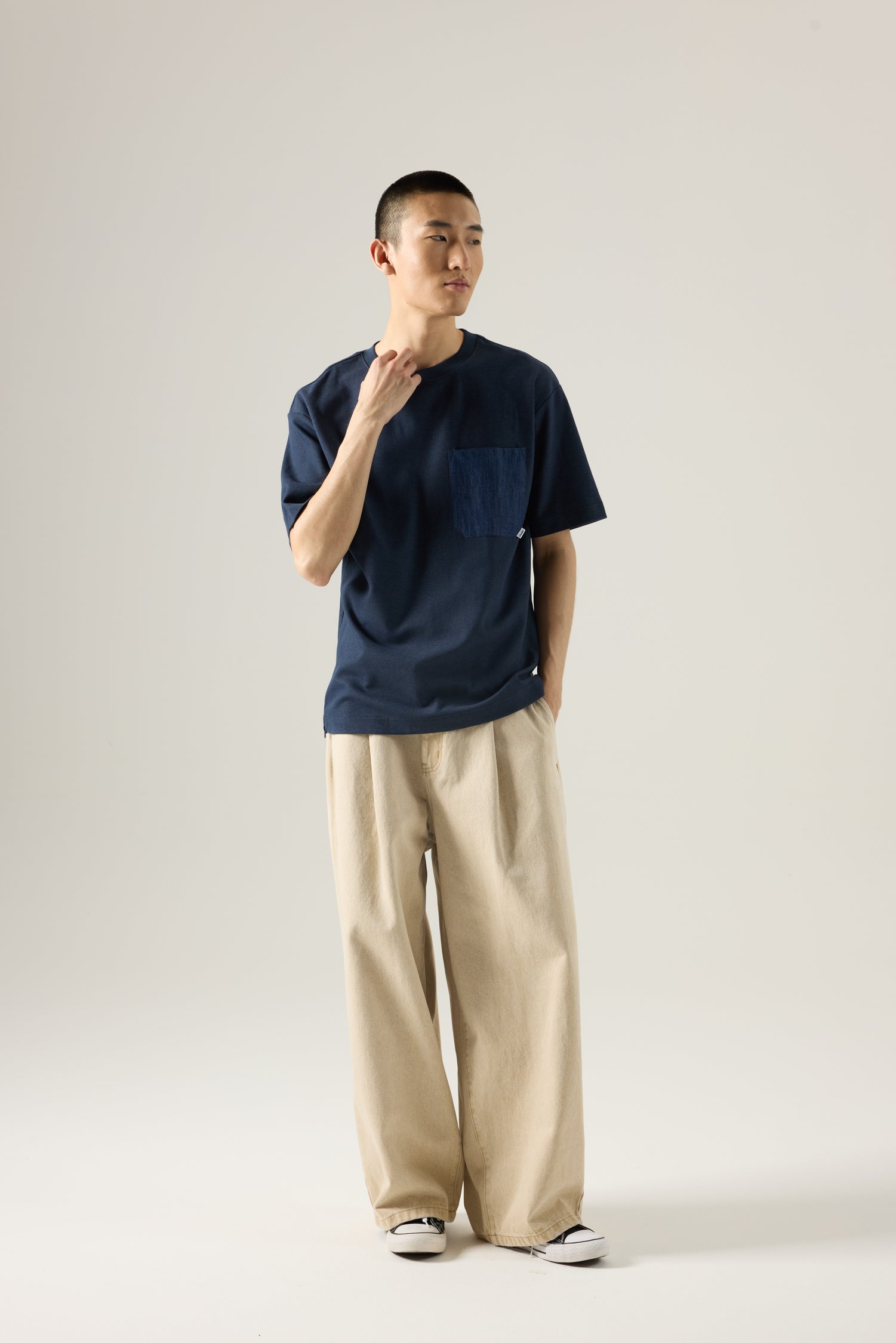 Pocket Tee - Dark Denim