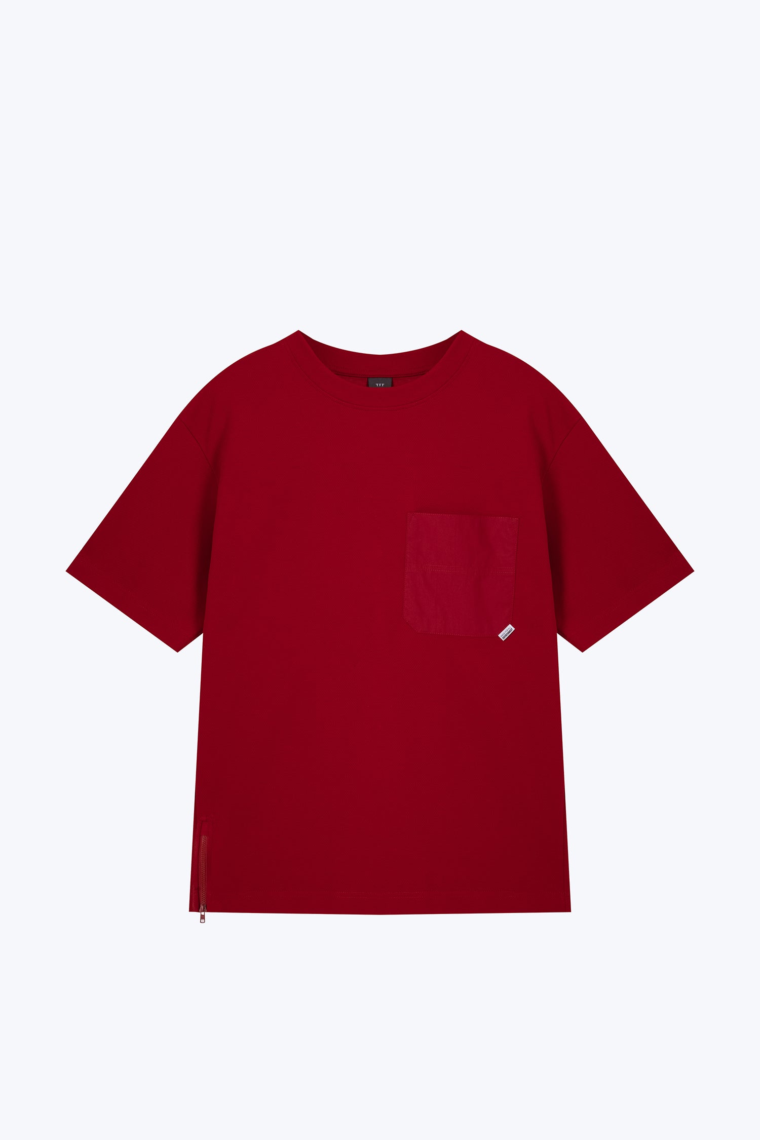 Pocket Tee - Maroon