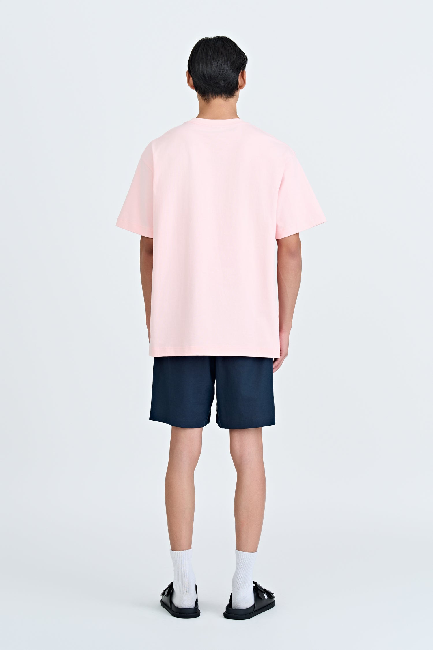 Waist Pocket Tee - Blush