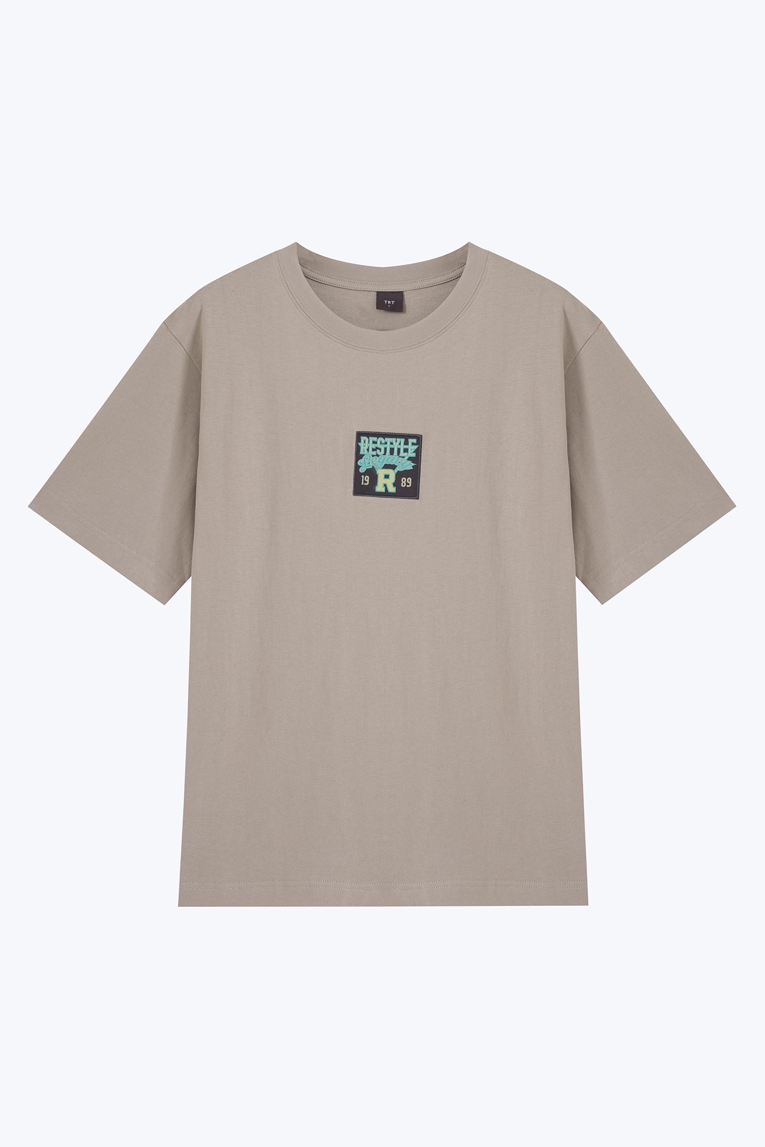 (A) Jersey 'Restyle Legacy' Patch Tee - Sage