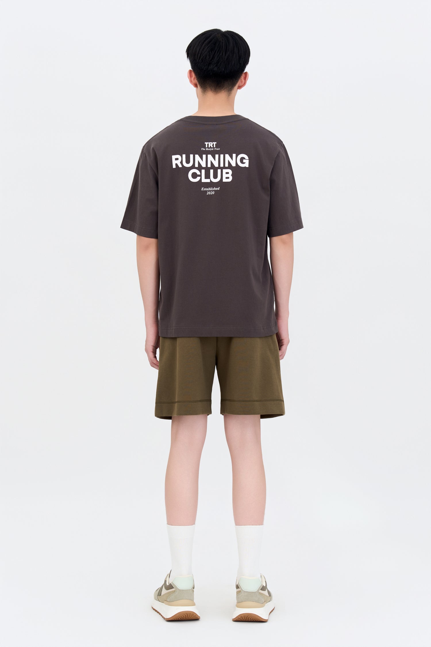 TRT Running Club Tee - Charcoal