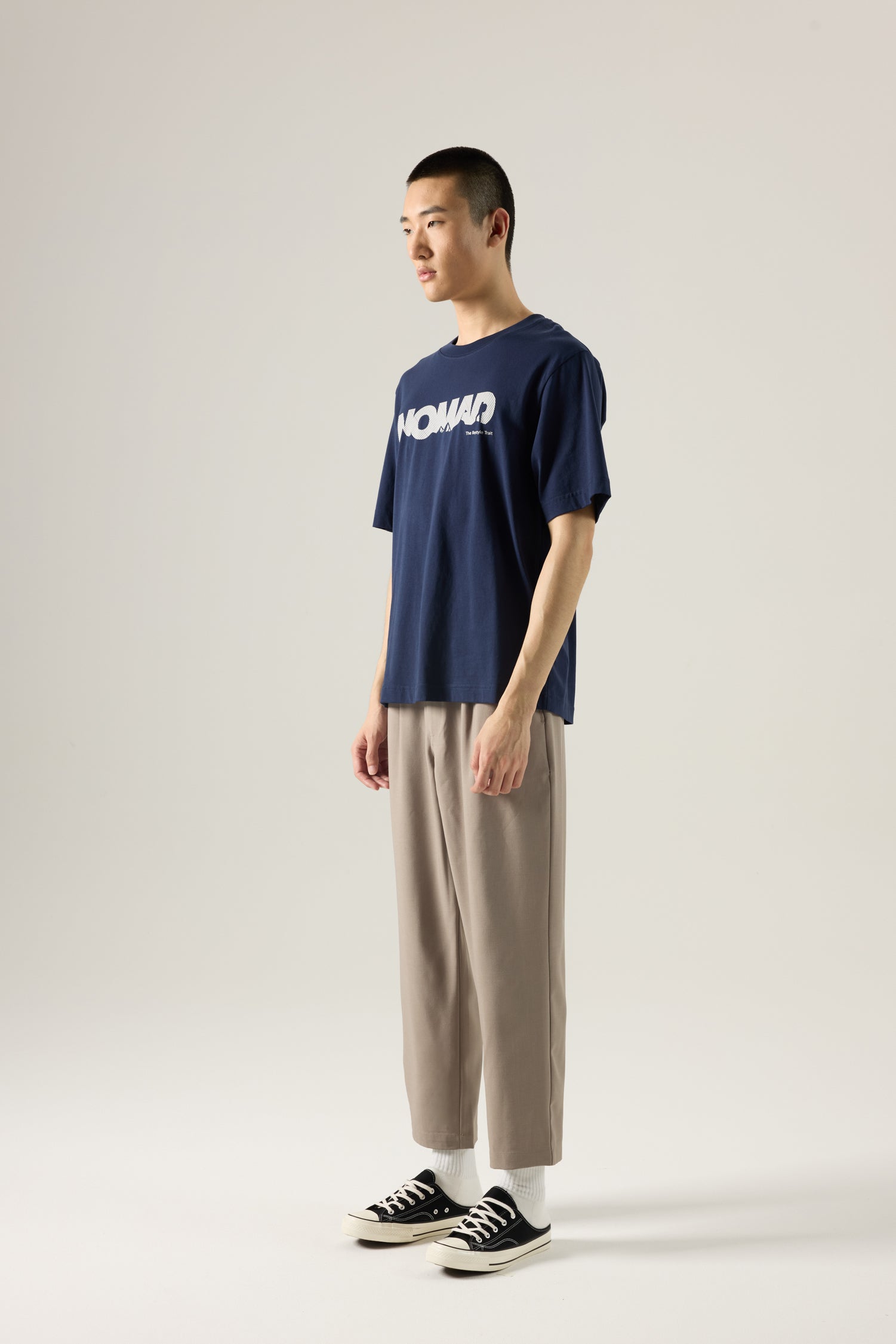 (A) Nomad Graphic Tee - Navy