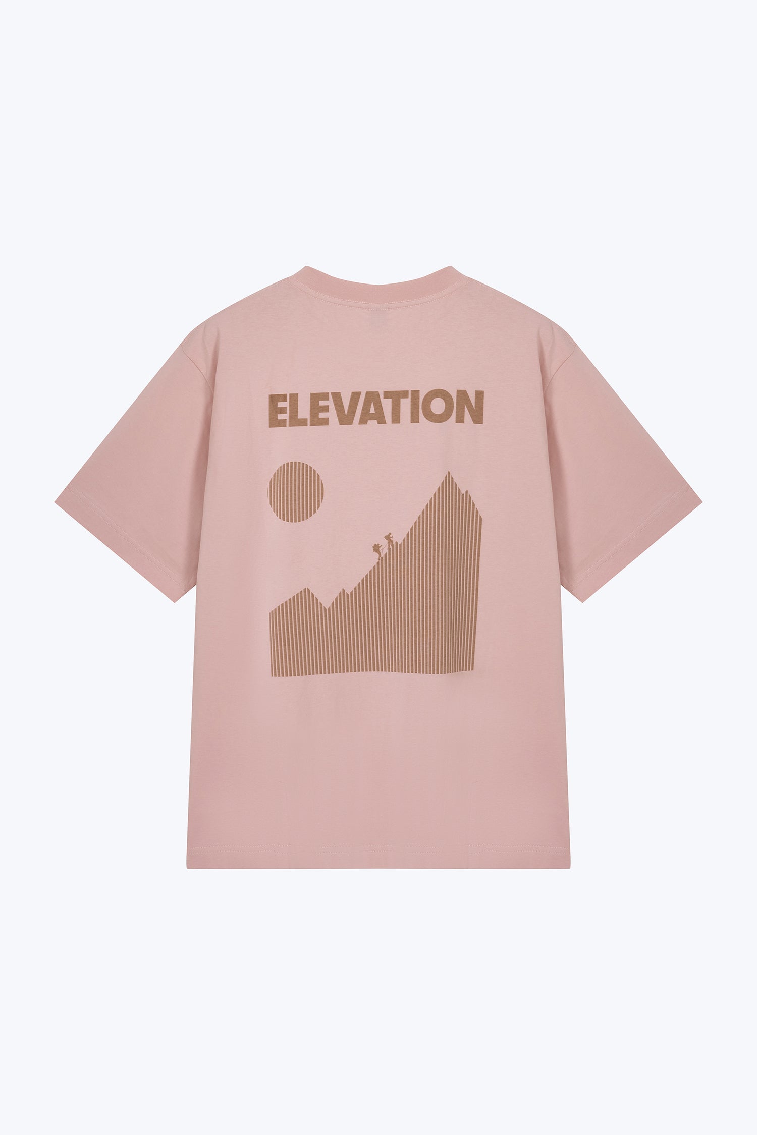 (A) Elevation Graphic Tee - Blush