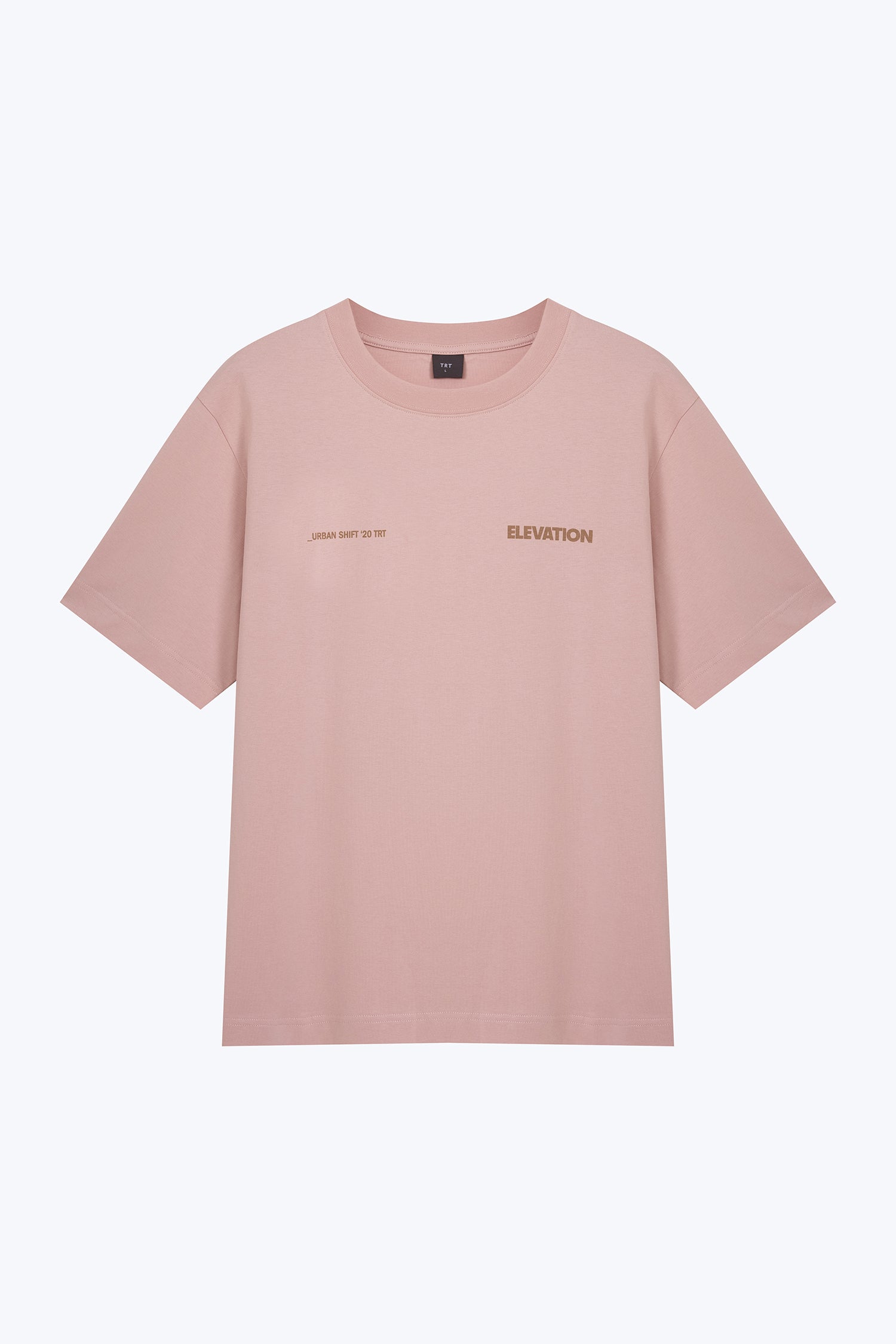 (A) Elevation Graphic Tee - Blush
