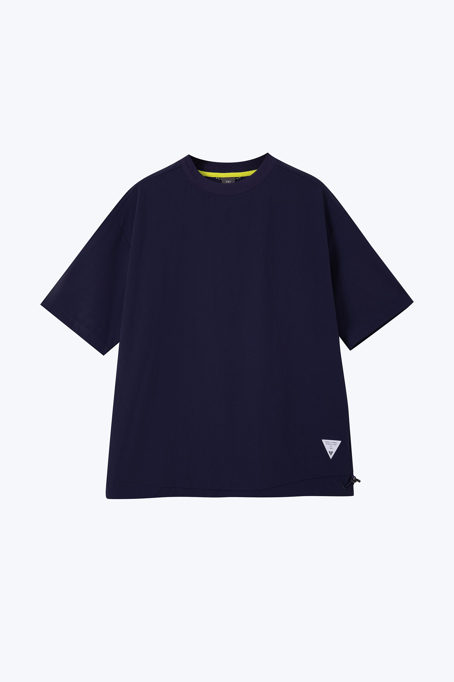 (C) Utility Panel Drawstring Tee - Navy