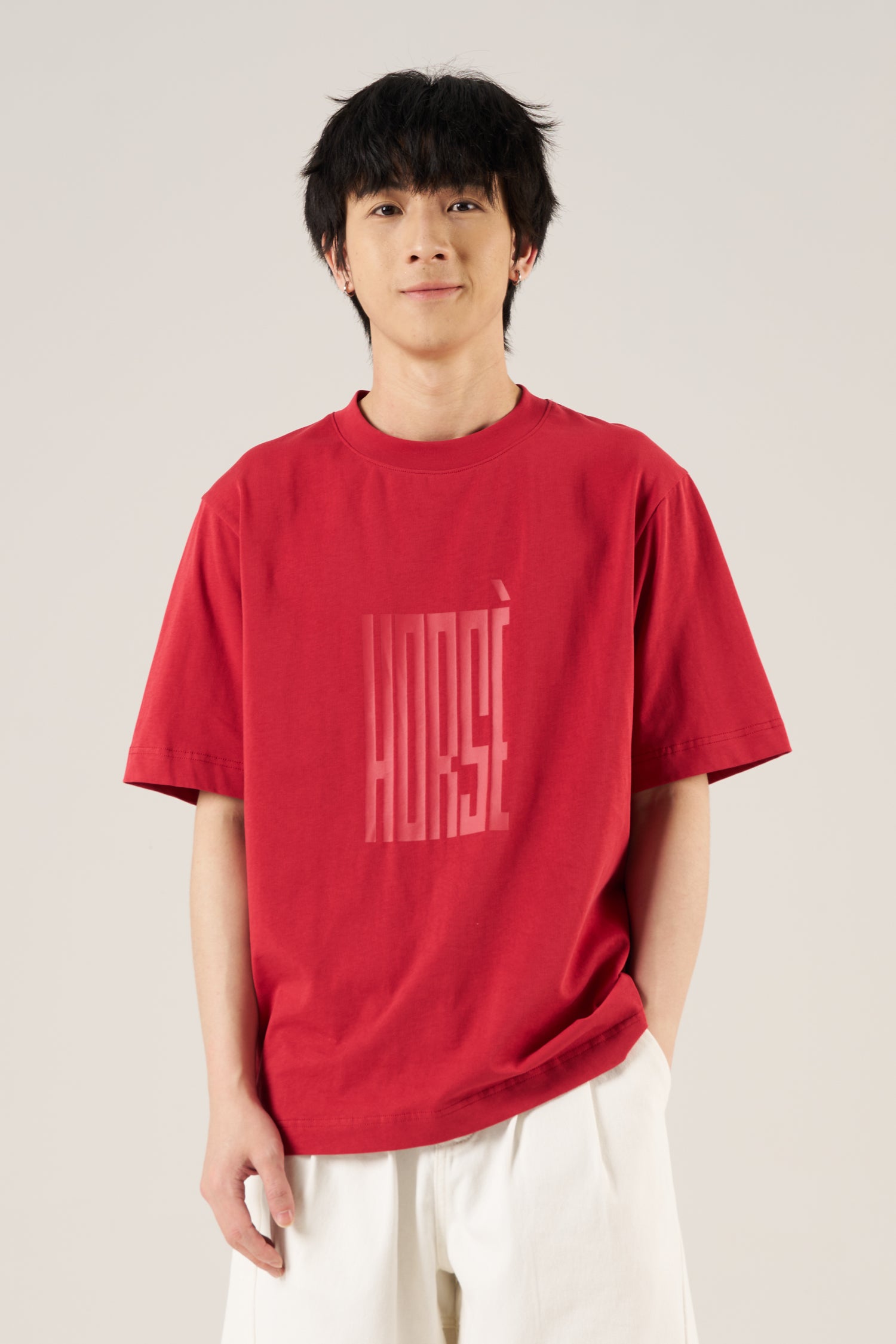 (A) HORS?? Tee - Maroon – The Restyle Trait