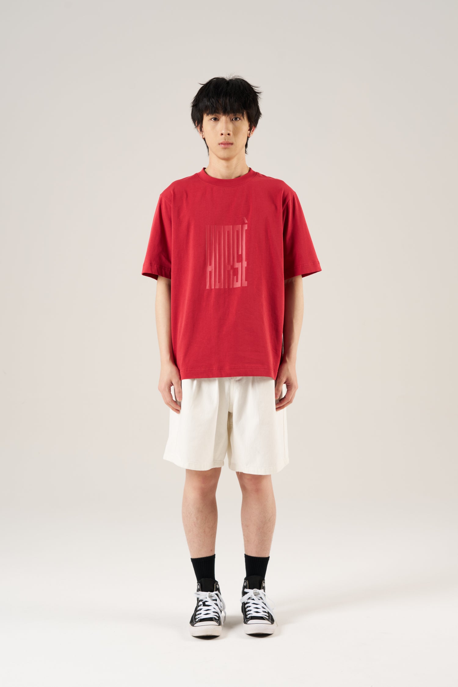 (A) HORSÈ Tee - Maroon