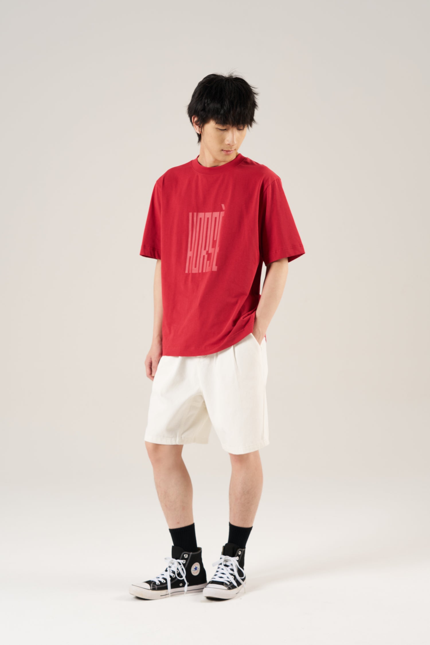 (A) HORSÈ Tee - Maroon