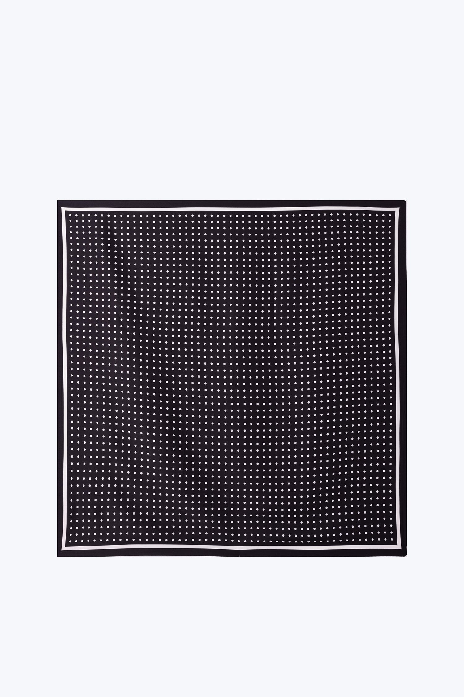 Polka Dots Scarf - Black