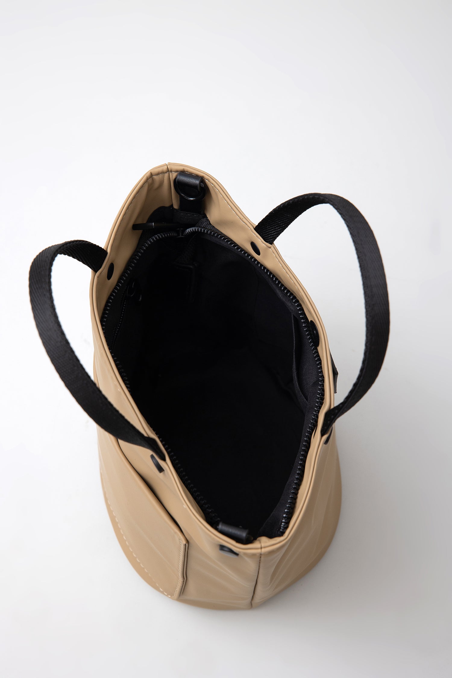 Top Handle Crossbody Bag - Khaki