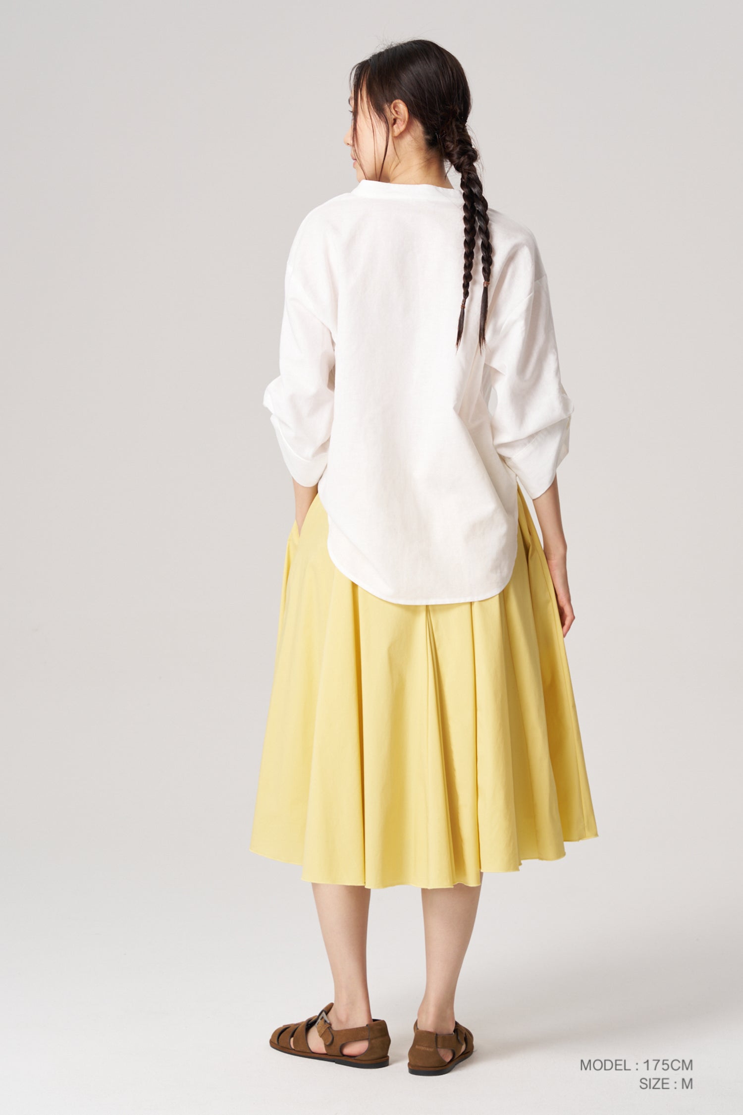 Front Button Blouse- Cream