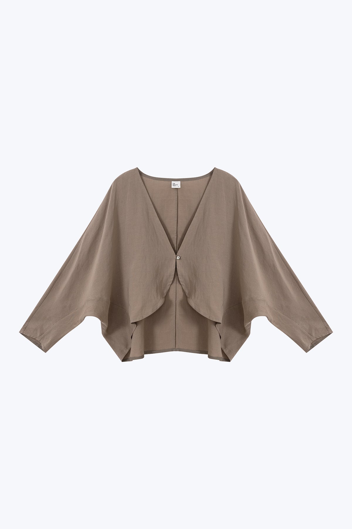 Draped Kimono - Dark Sage