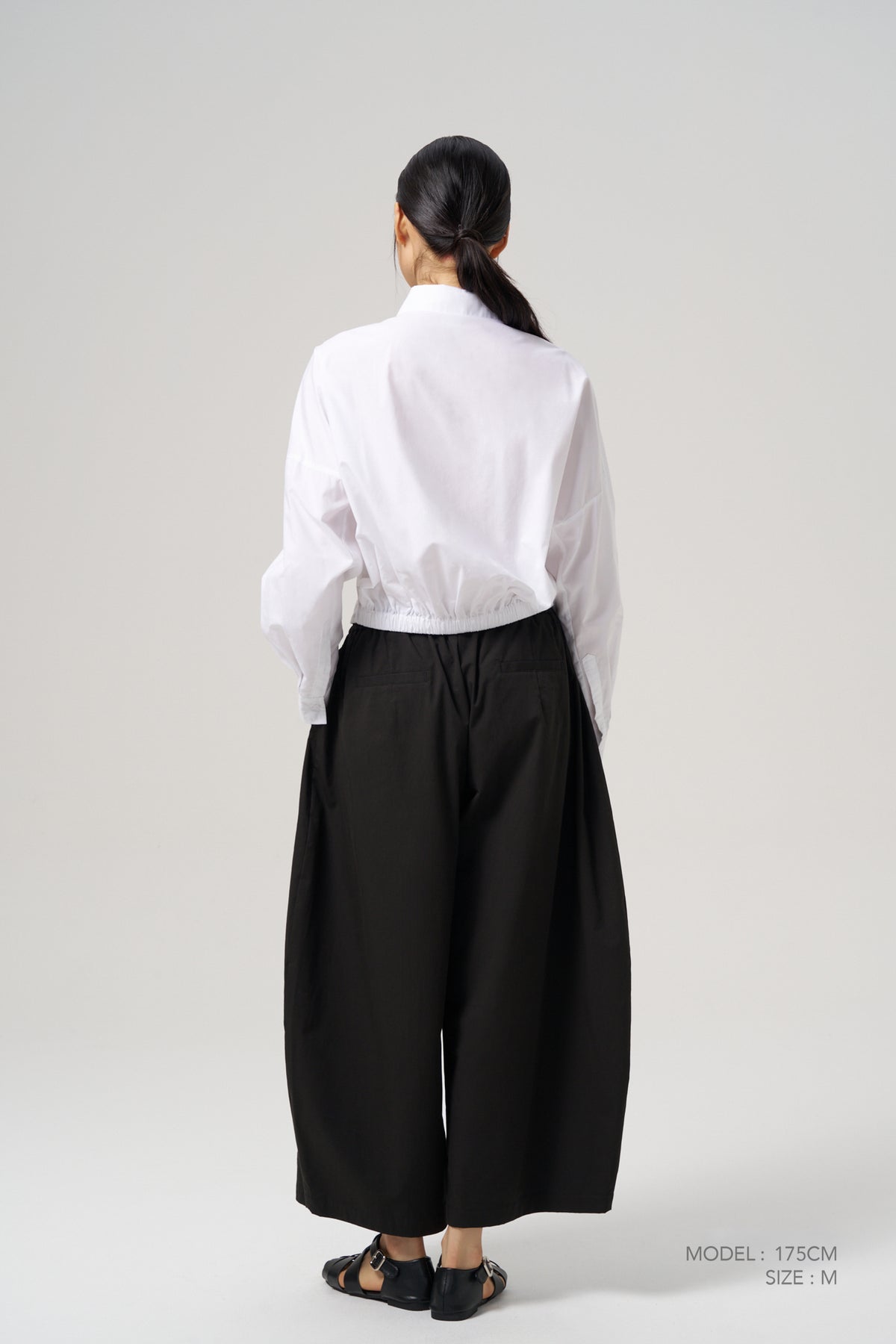 Dart Long Sleeve Blouse - Cream
