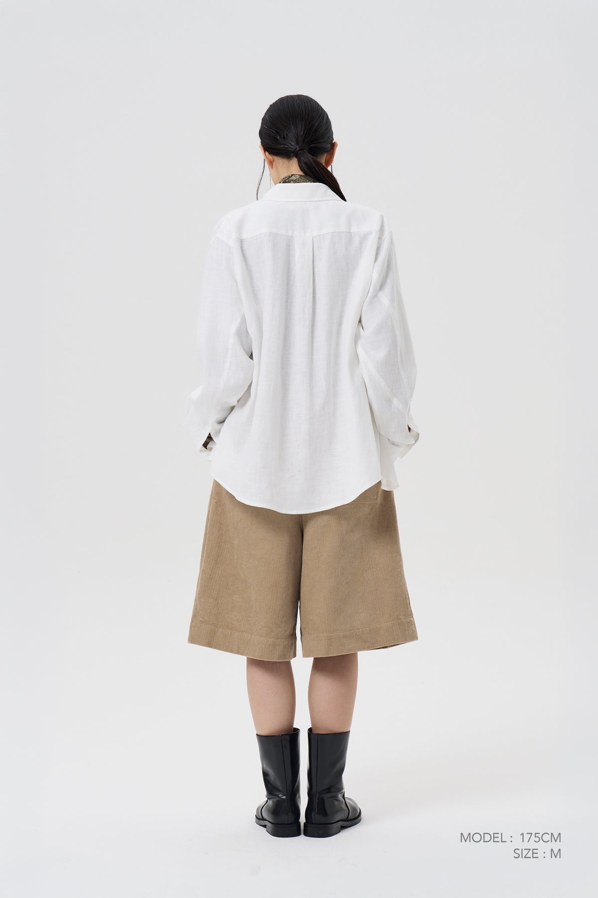 Long Sleeve Blouse - Cream